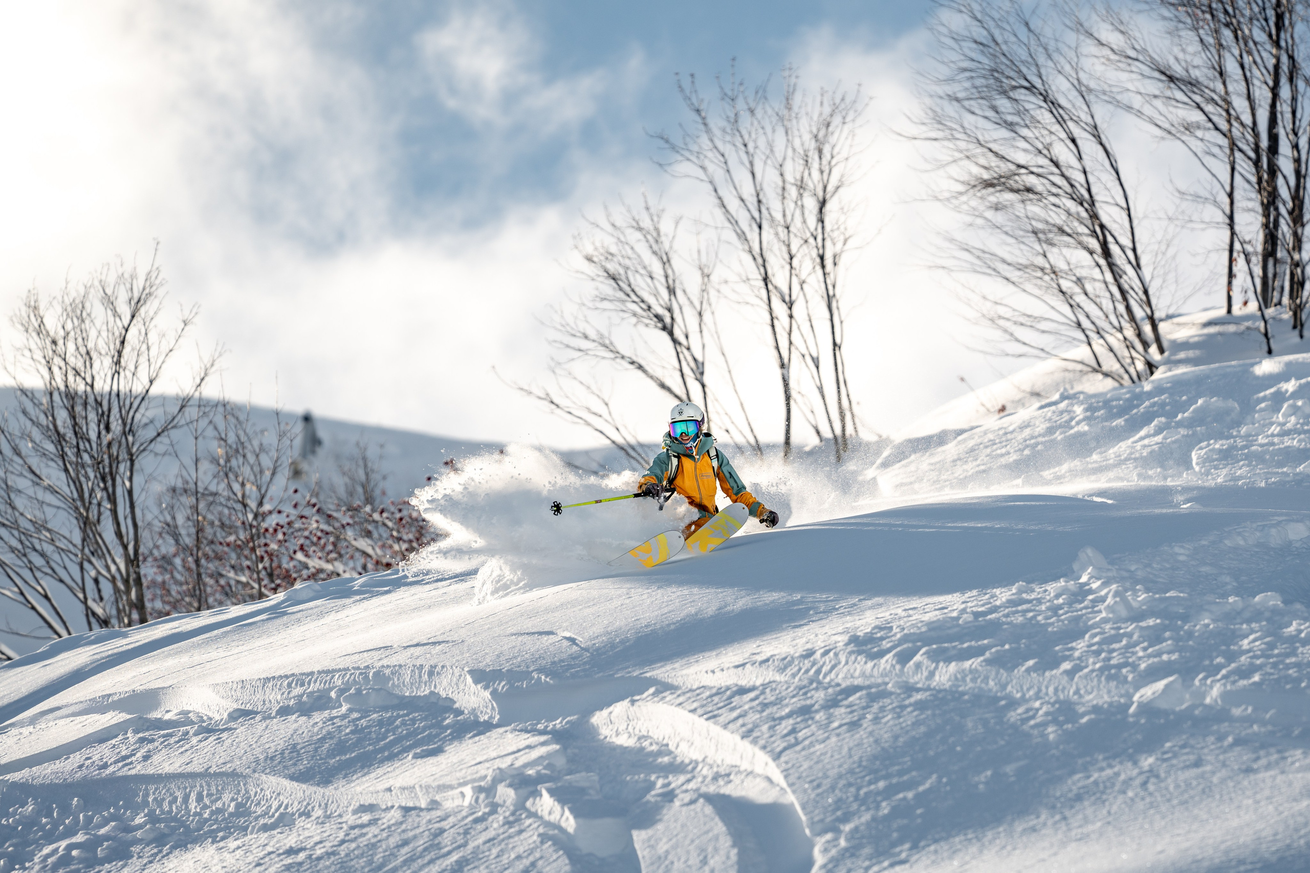 Внетрассовое катание в рамках фрирайд кэмпа с Еленой Ануфриковой. Репортажный фотограф в Красной Поляне и Сочи Павлюченко Екатерина