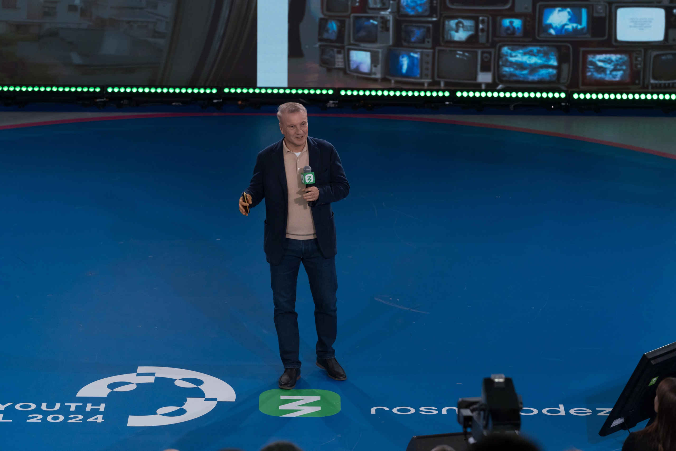 Герман Греф на Всемирном Фестивале Молодежи 2024. Репортажный фотограф в Красной Поляне и Сочи Павлюченко Екатерина