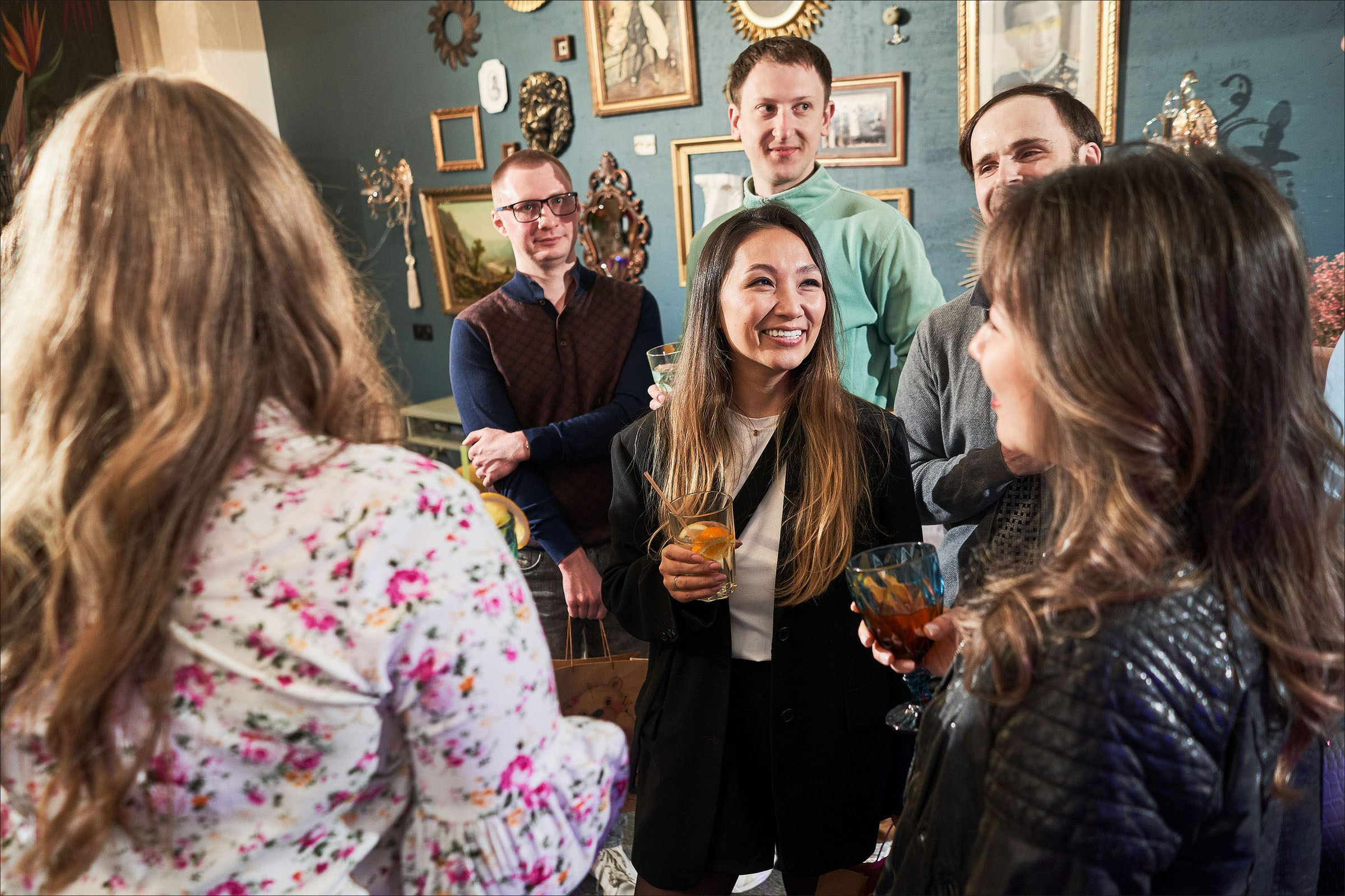 День Рождения Юлии. Фотограф в Москве Нафиков Руслан. Репортажная съемка, Портрет