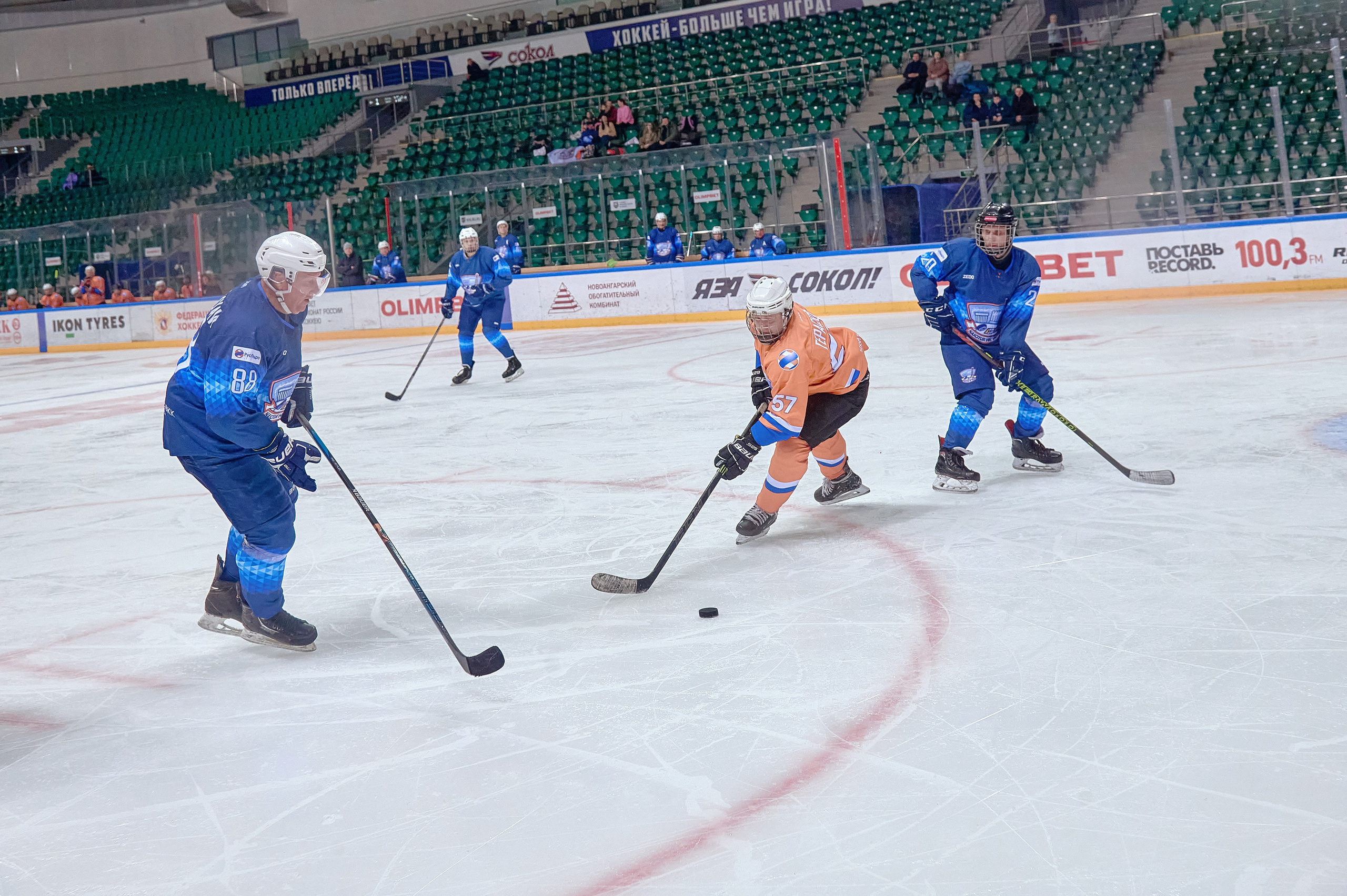 Платинум Арена — Хоккей — РусГидро. Фотограф Яковлев Роман — Красноярск