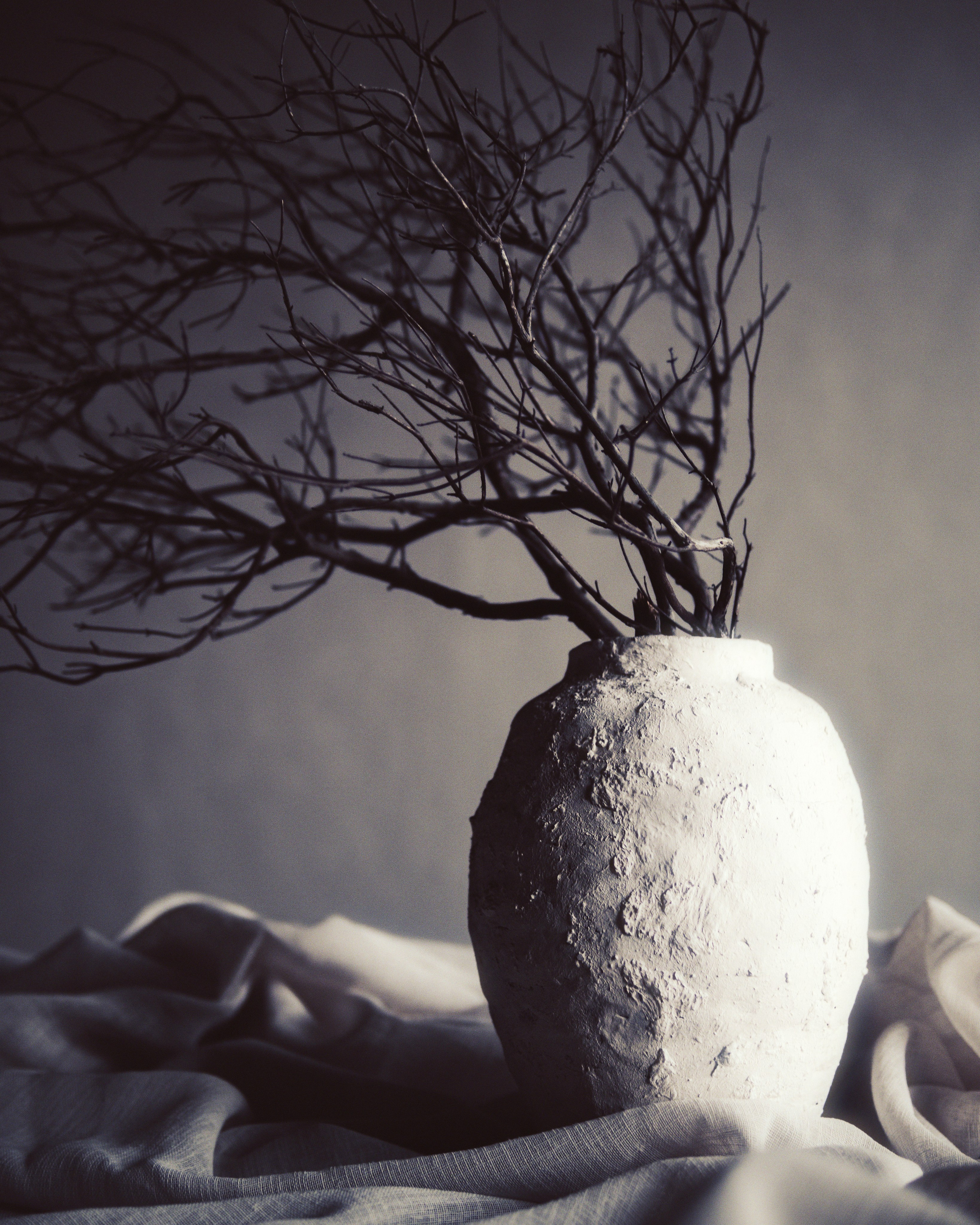 Глиняная ваза