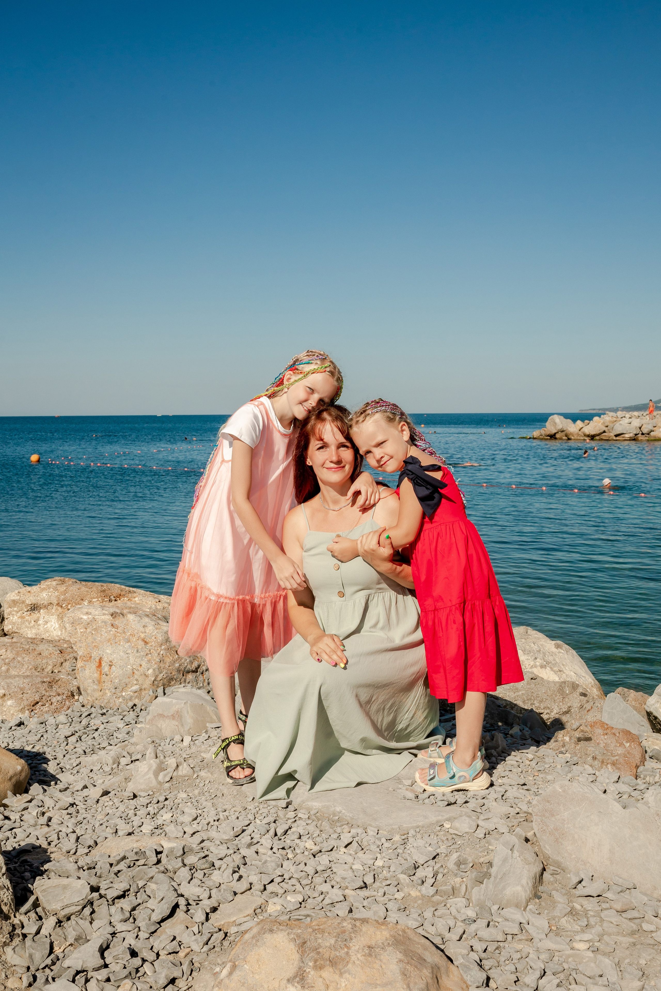 Екатерина, Александр, Мира, Злата и Сева. Фотограф в Геленджике, Архипо-Осиповке, Абрау-Дюрсо, Кринице Виктория