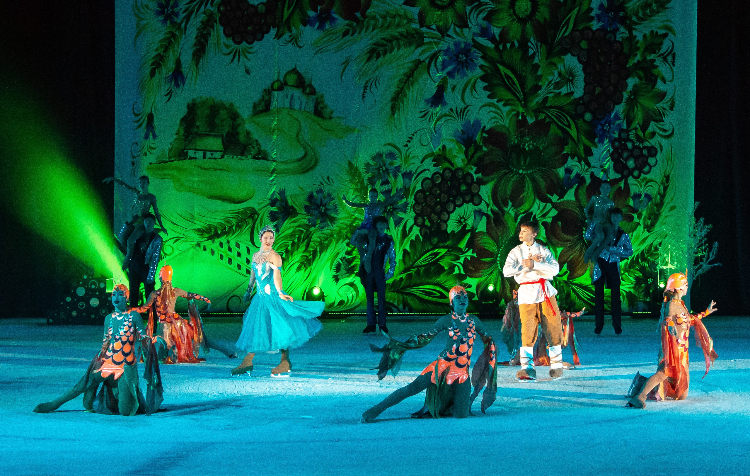 Ледовое шоу «Конёк-Горбунок». Репортажный фотограф в Москве