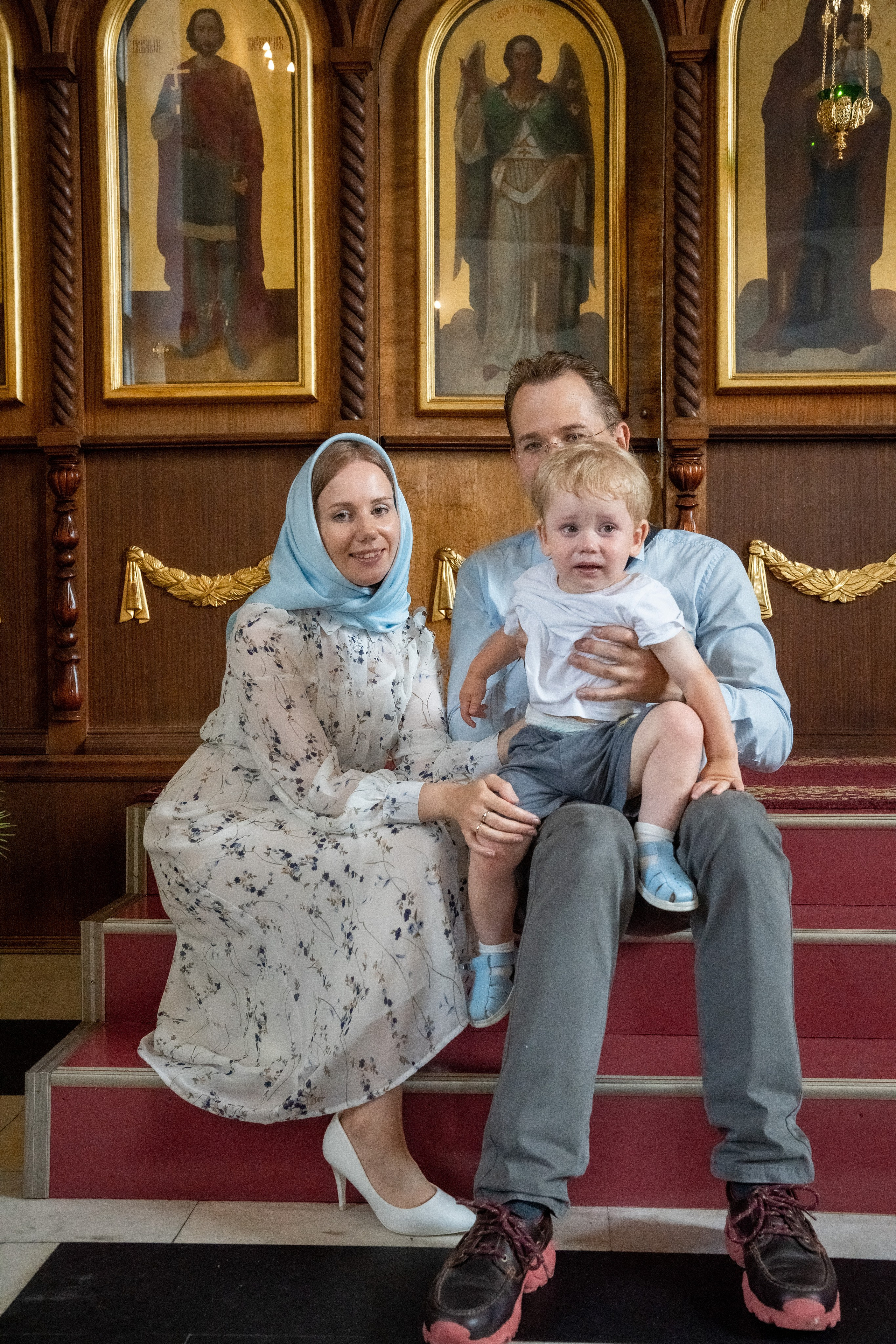 Крещение Анатолия. Студийный и портретный фотограф в САНКТ-ПЕТЕРБУРГЕИрина Махаон