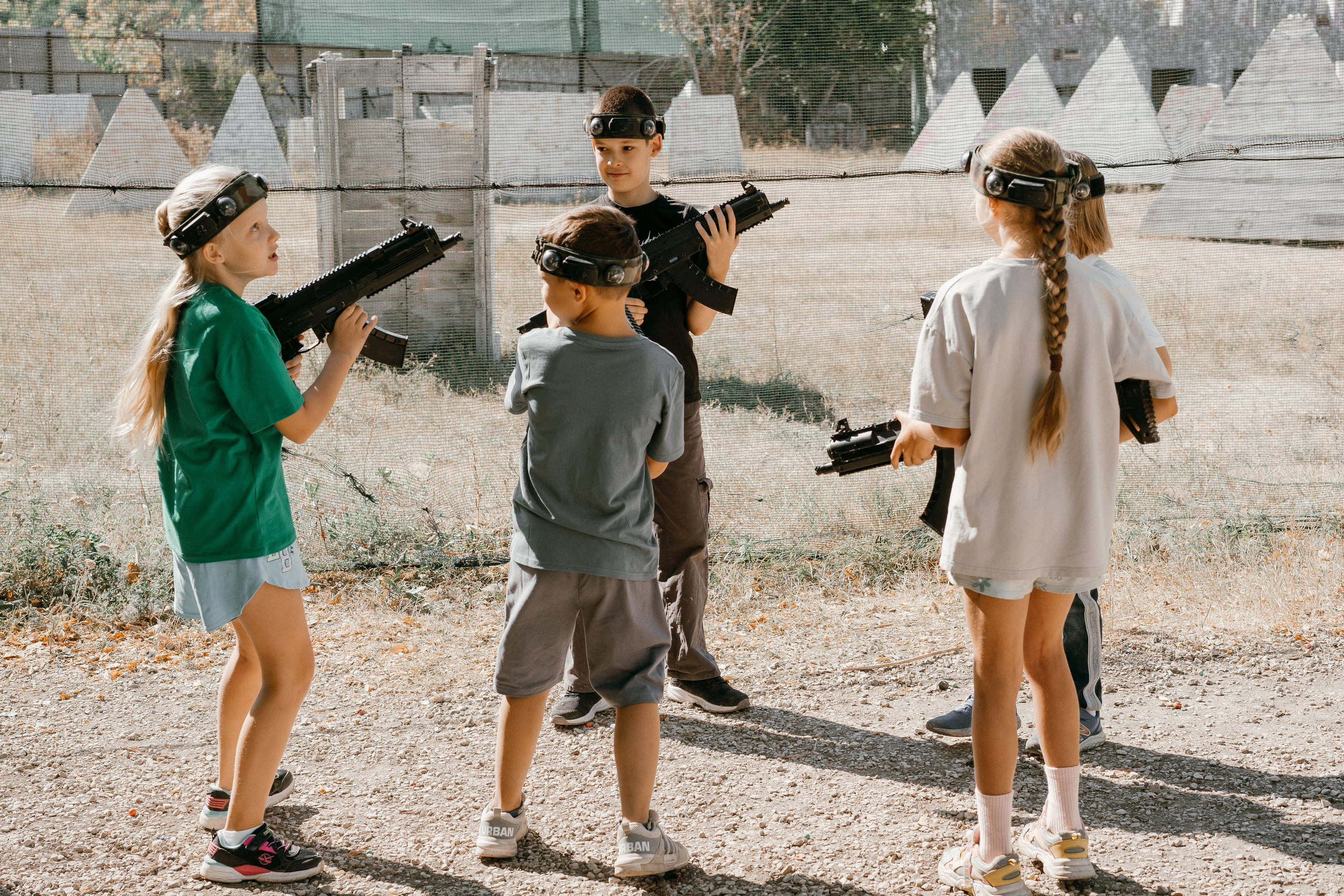 Репортаж: день рождения (лазертаг). Фотограф Шунова Саша