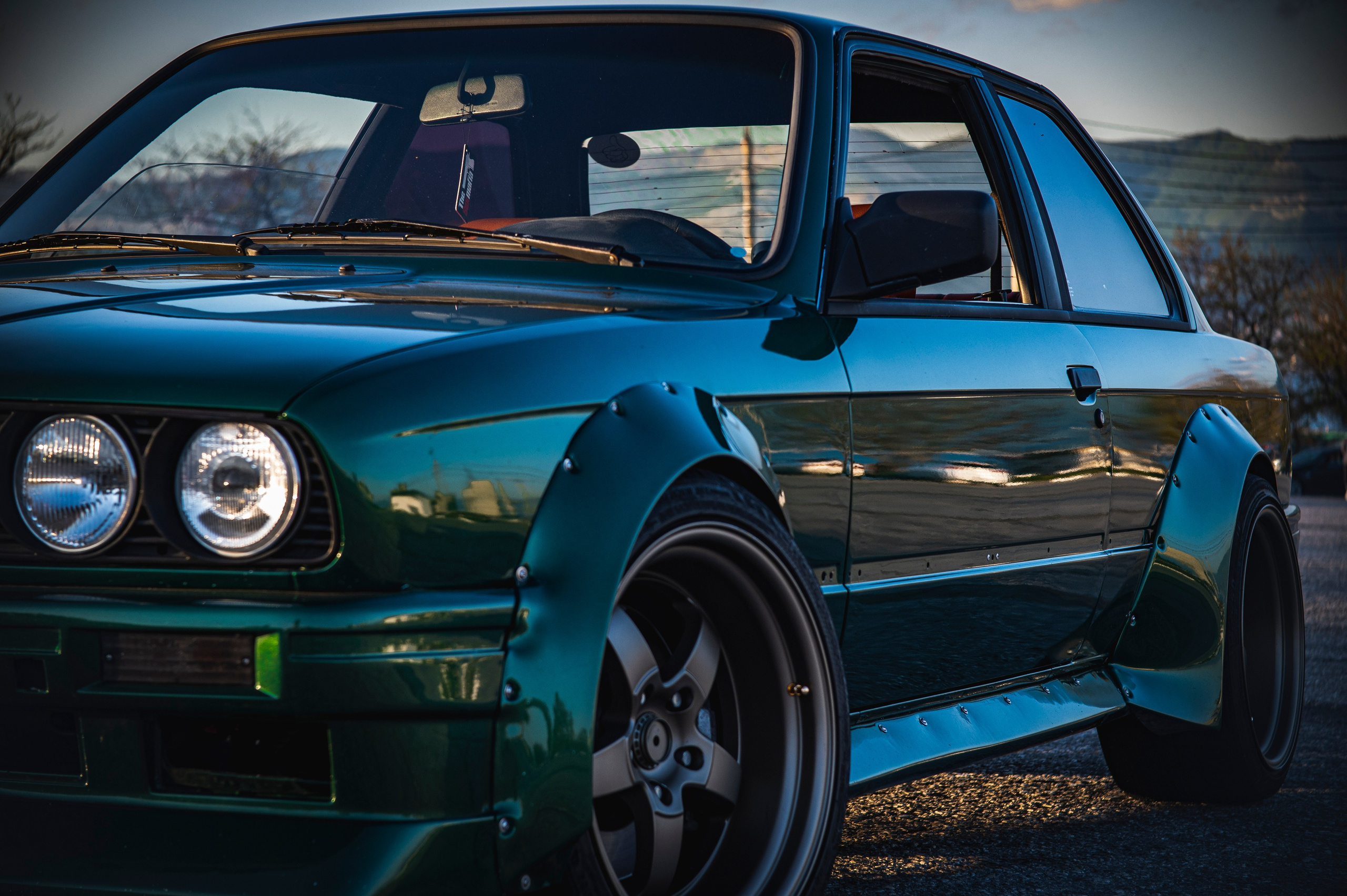 БМВ & Доберман. Фотограф Роман Адлер