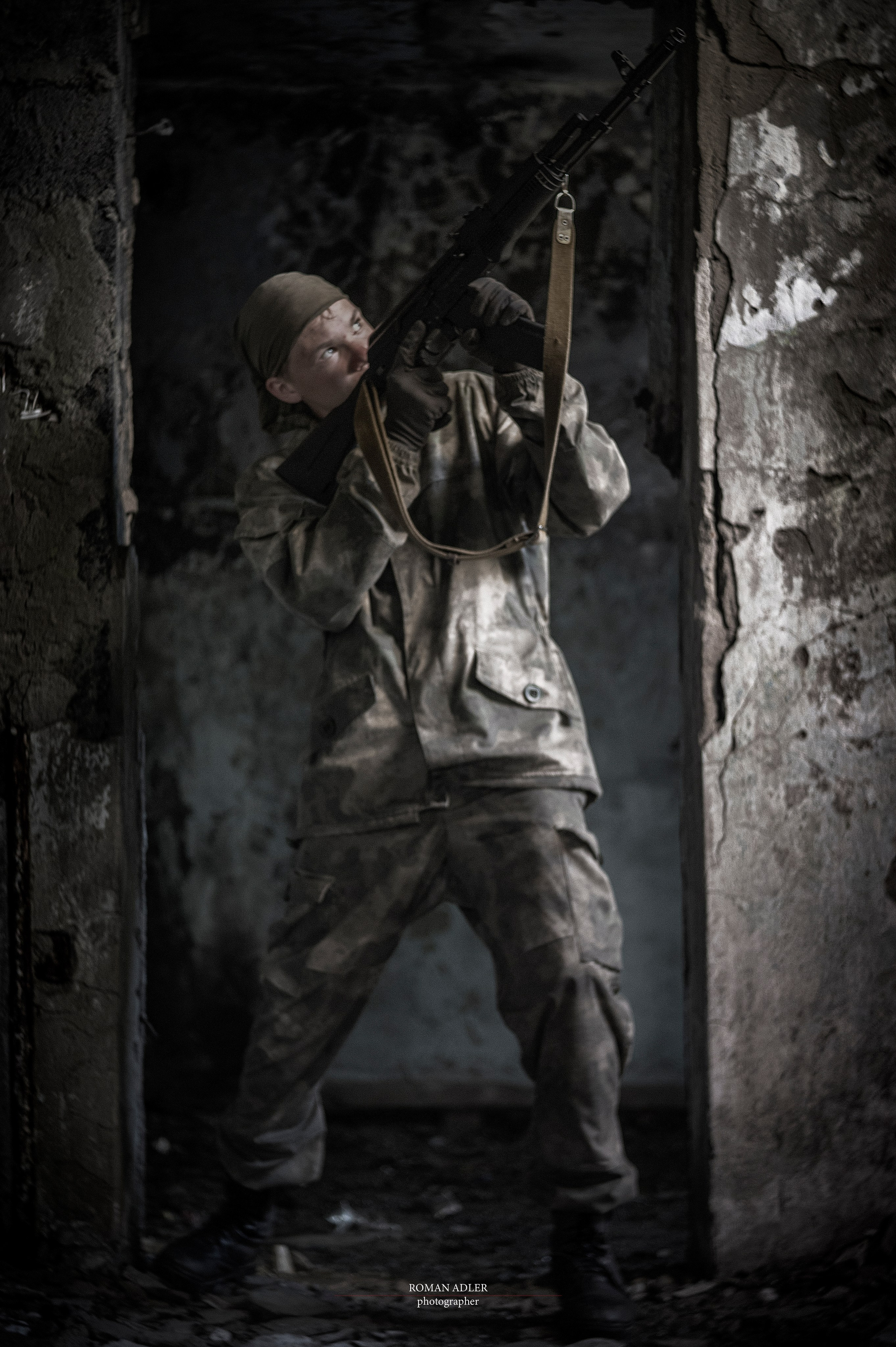 Серия «Другое детство». Фотограф Роман Адлер