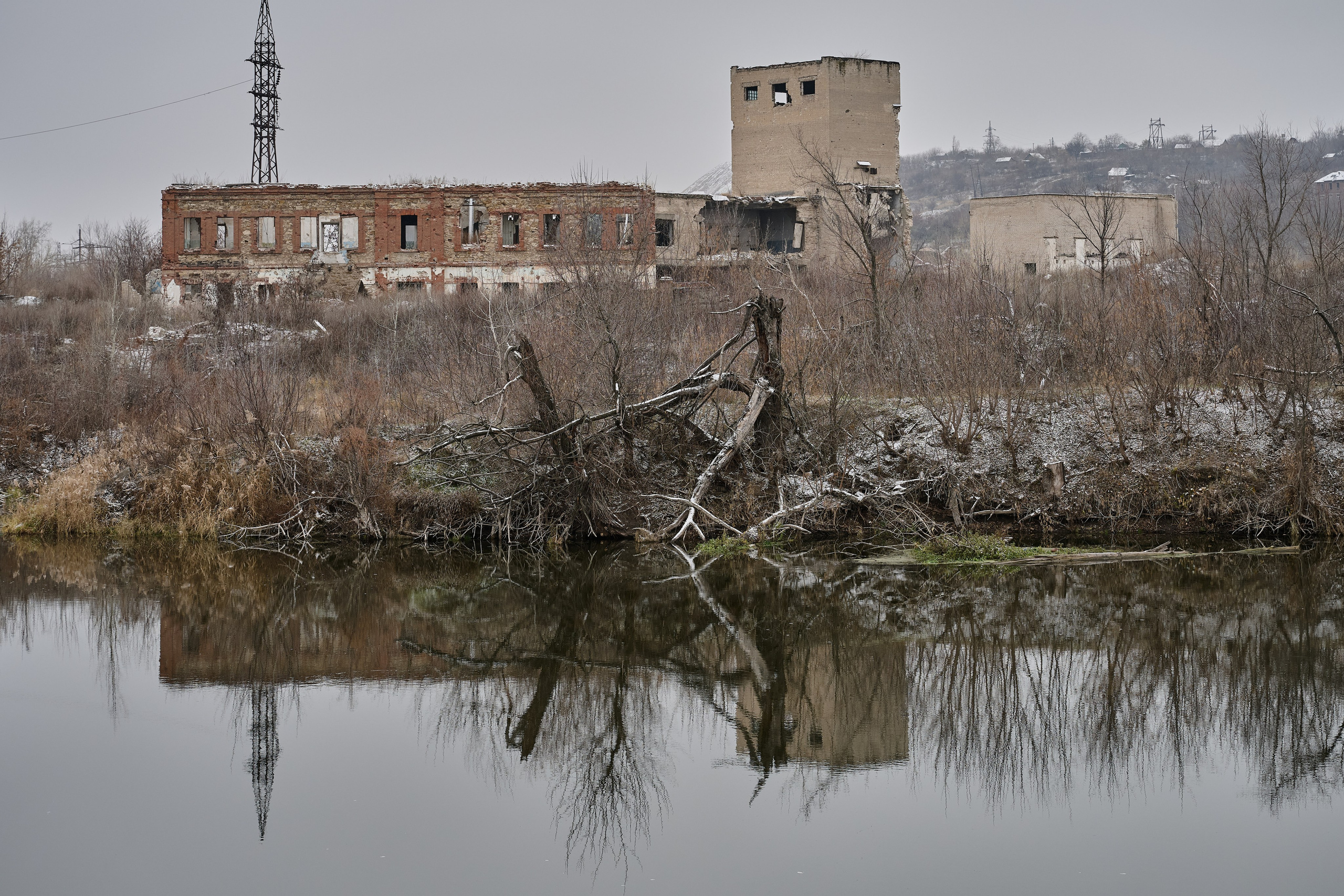 Лисичанск (Луганская область). Декабрь 2024 года. Фотограф Роман Адлер