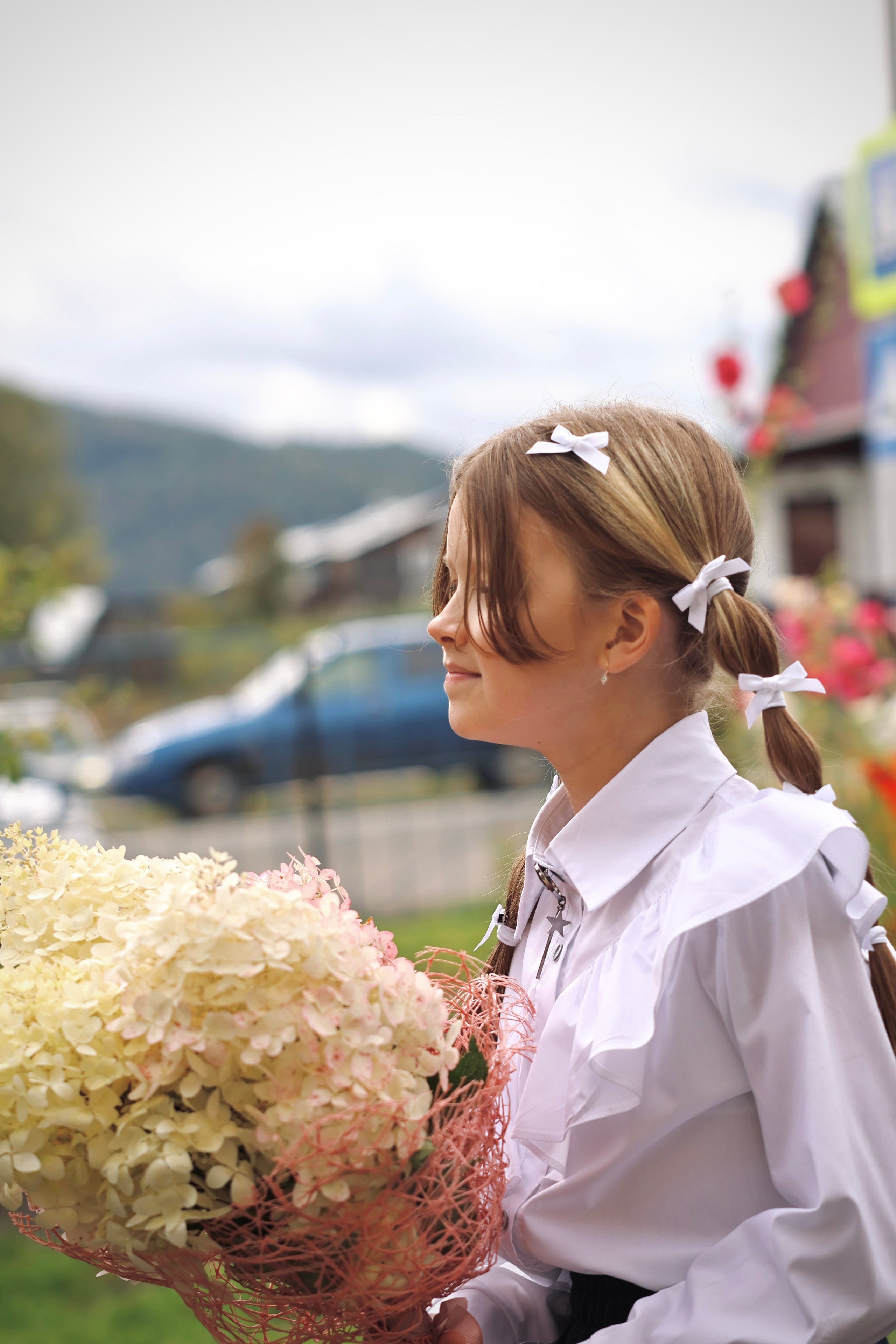 1 сентября. Родная школа. Фотограф портретист в Санкт Петербурге Дроздова Алла