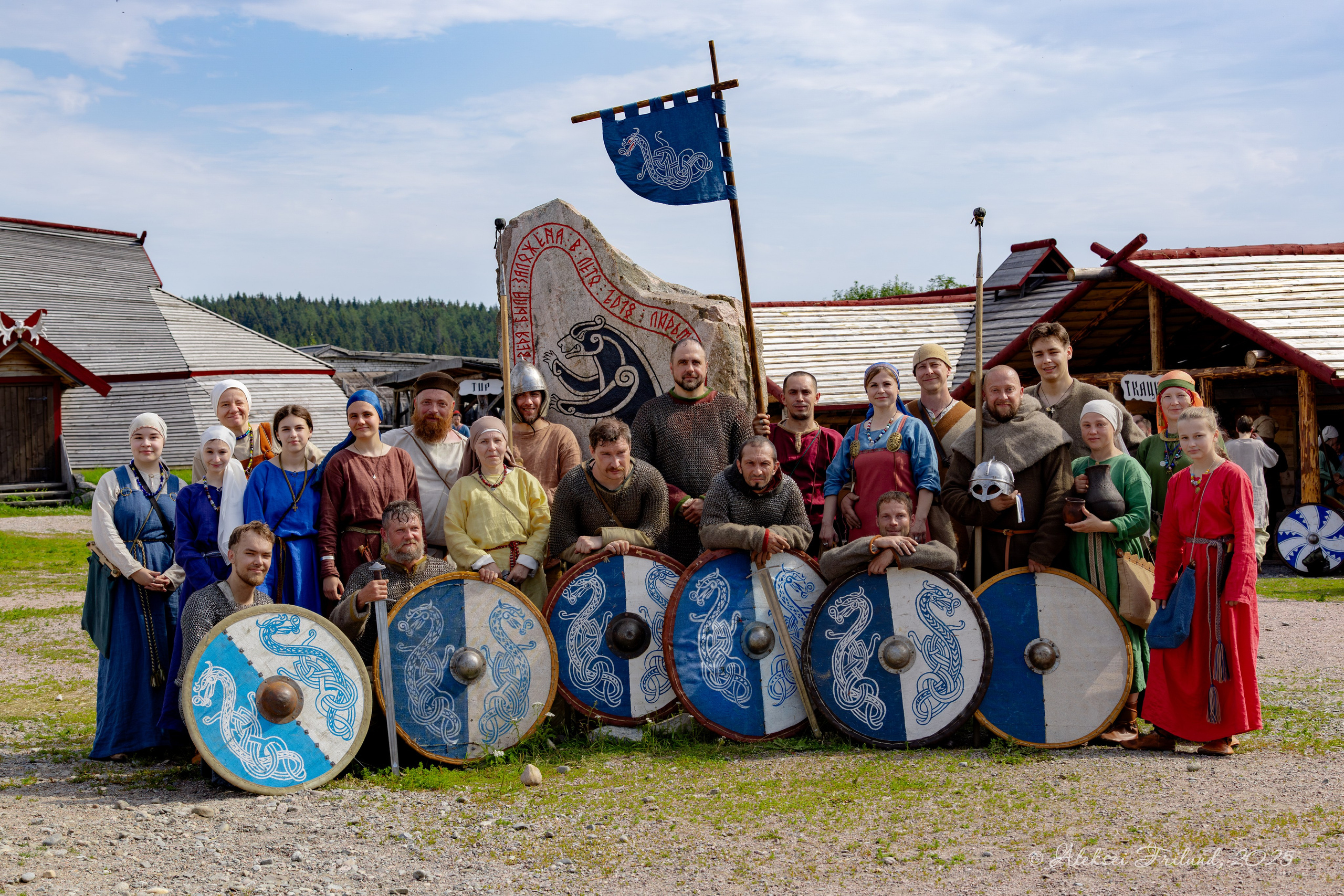 Исторический парк «Бастiонъ» (фестиваль «Карельская Земля» 2025 г.). Аэросъемка. Фото и Видео в Карелии. Алексей Фрилунд
