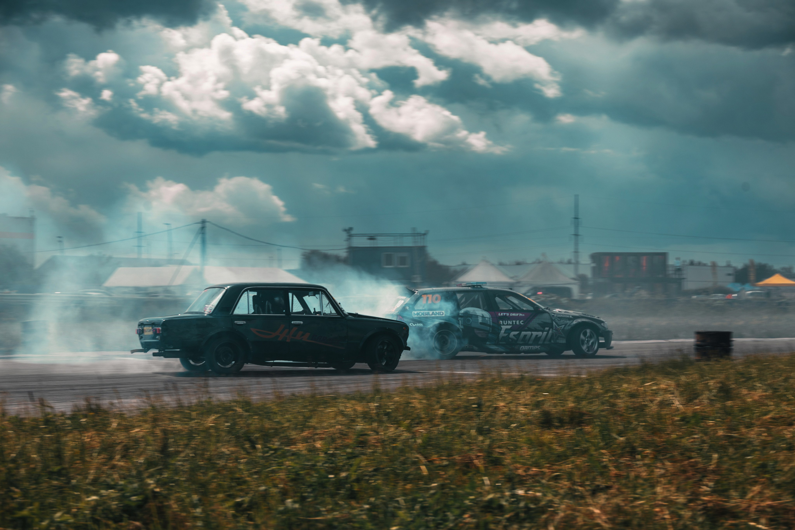 Фоторепортаж с «Больших Гонок» — дрифт, драг, звук