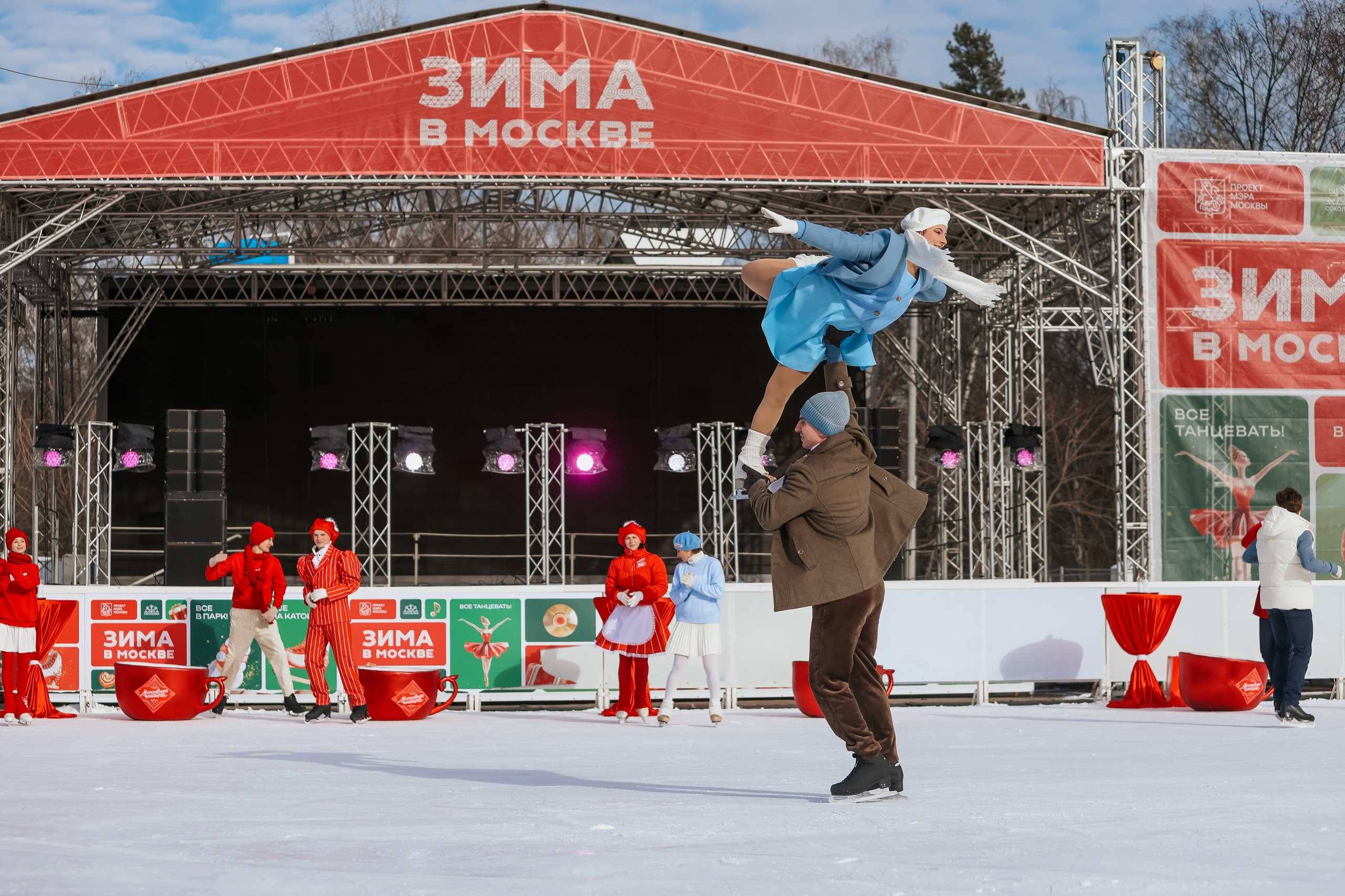 Ледовое шоу Сокольники Московское Чаепитие. Фотограф и видеограф Анна Домашенко