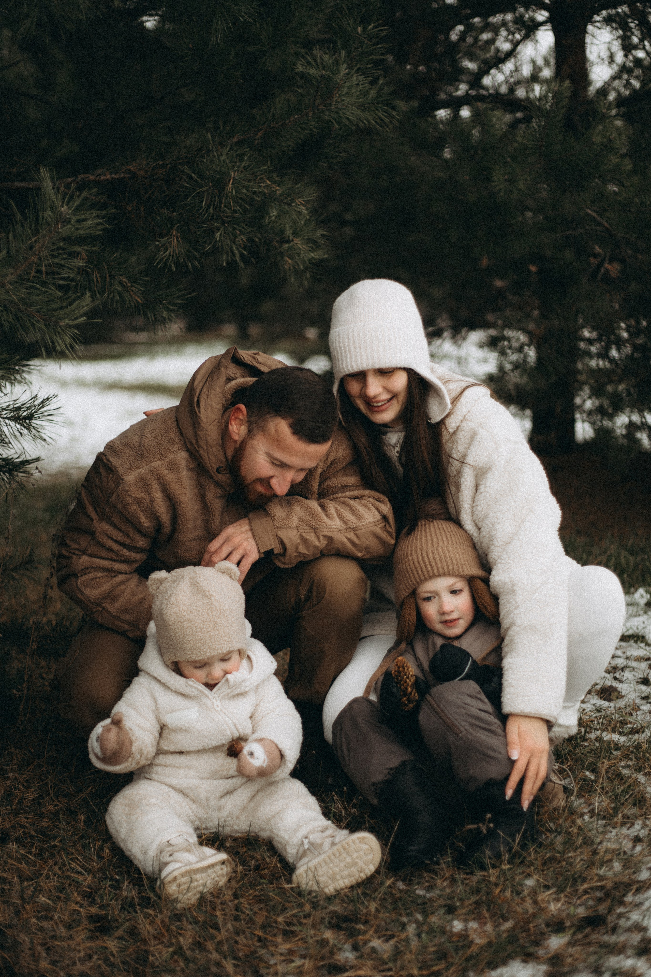 Первый снег. Фотограф в Москве Диана Малимон