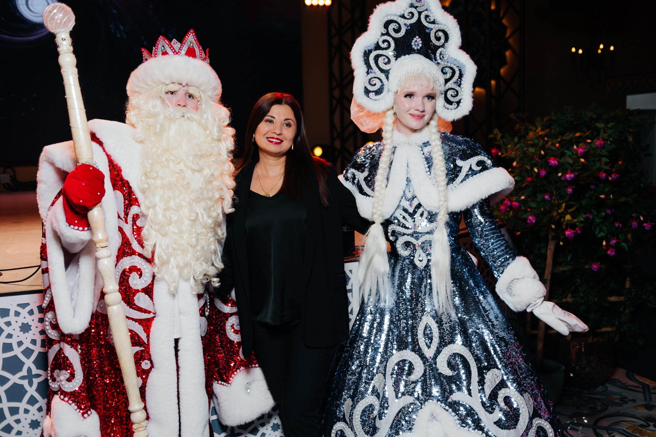 Новогодняя ночь 2024 в ресторане Чайхона ВО. Коммерческий фотограф в Санкт-Петербурге Анна Кобзарь