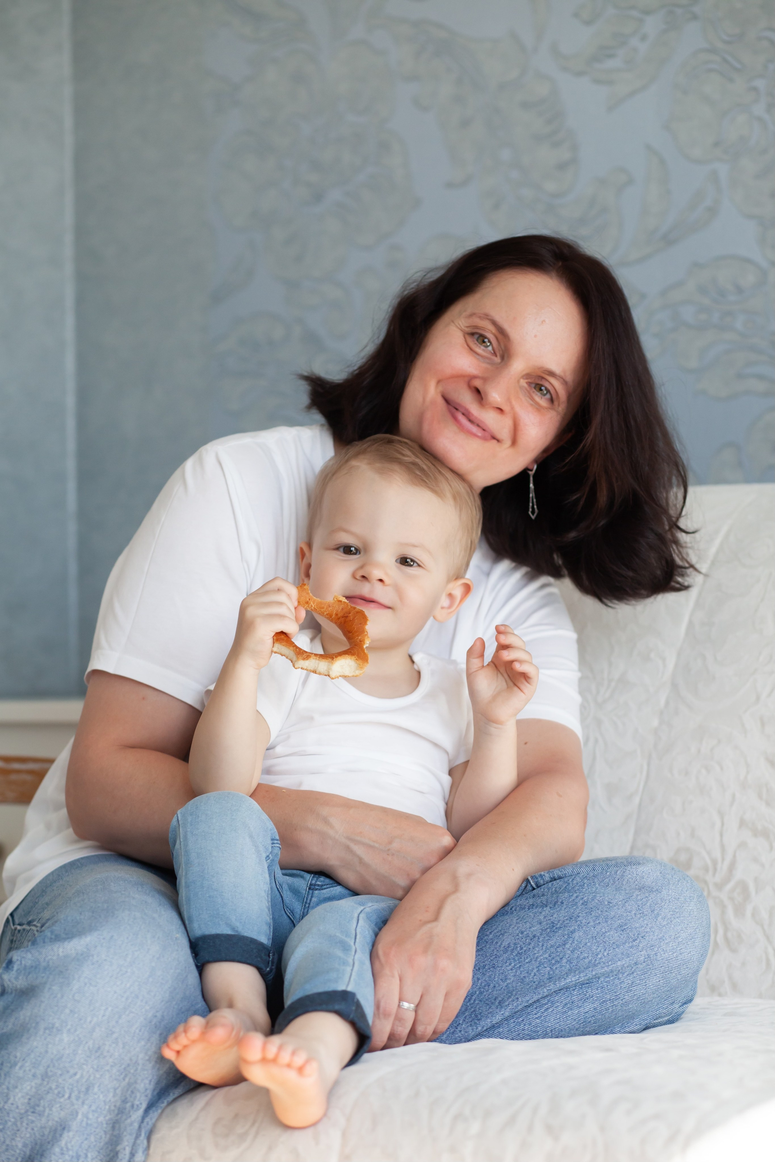Домашняя съемка с детьми. Фотографы в Москве Светлана Устинова и Сергей Грачев