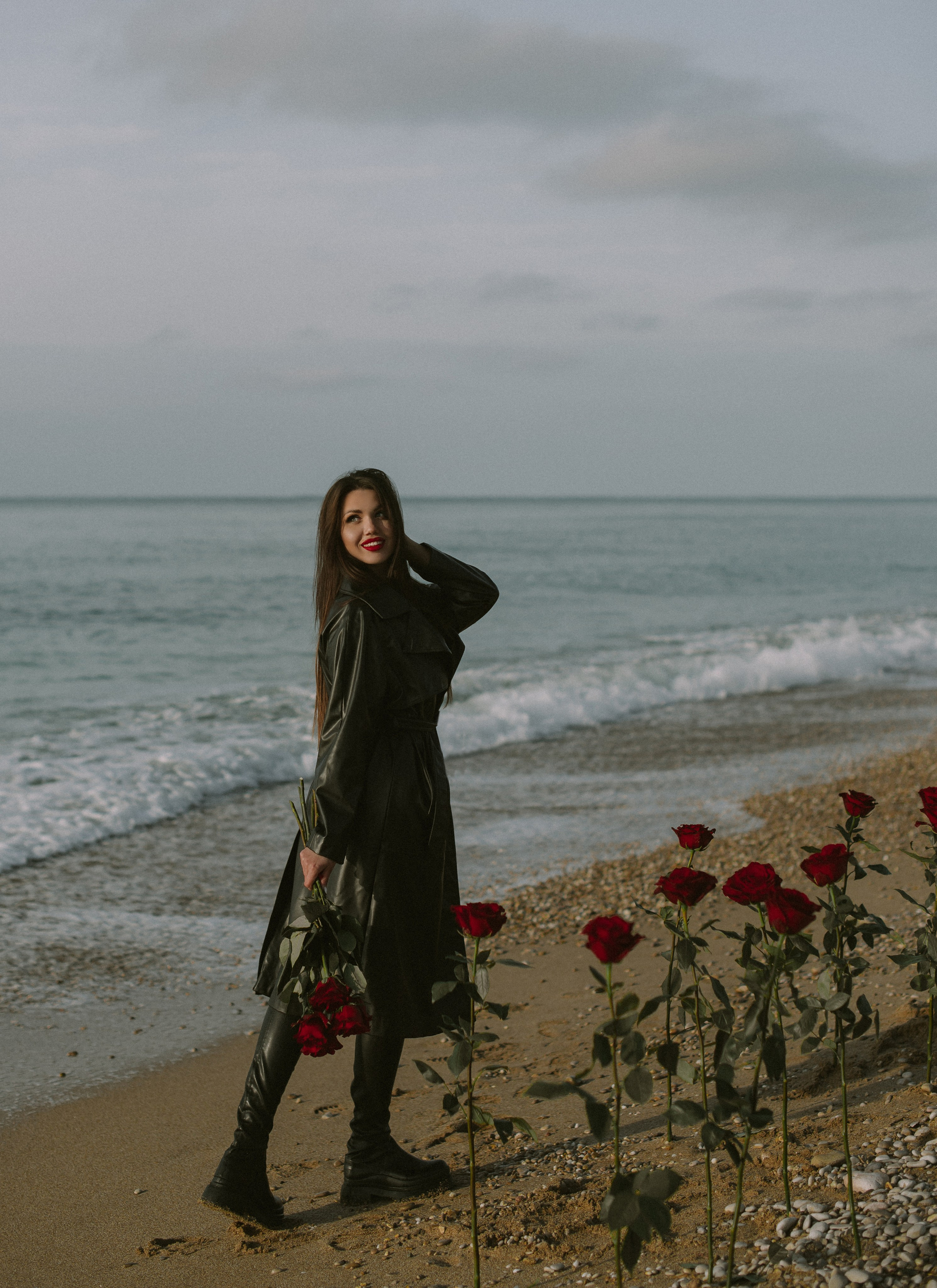 Настя.Розы.Море. Свадебный, женский, семейный фотограф в Севастополе Юлия Мошенко