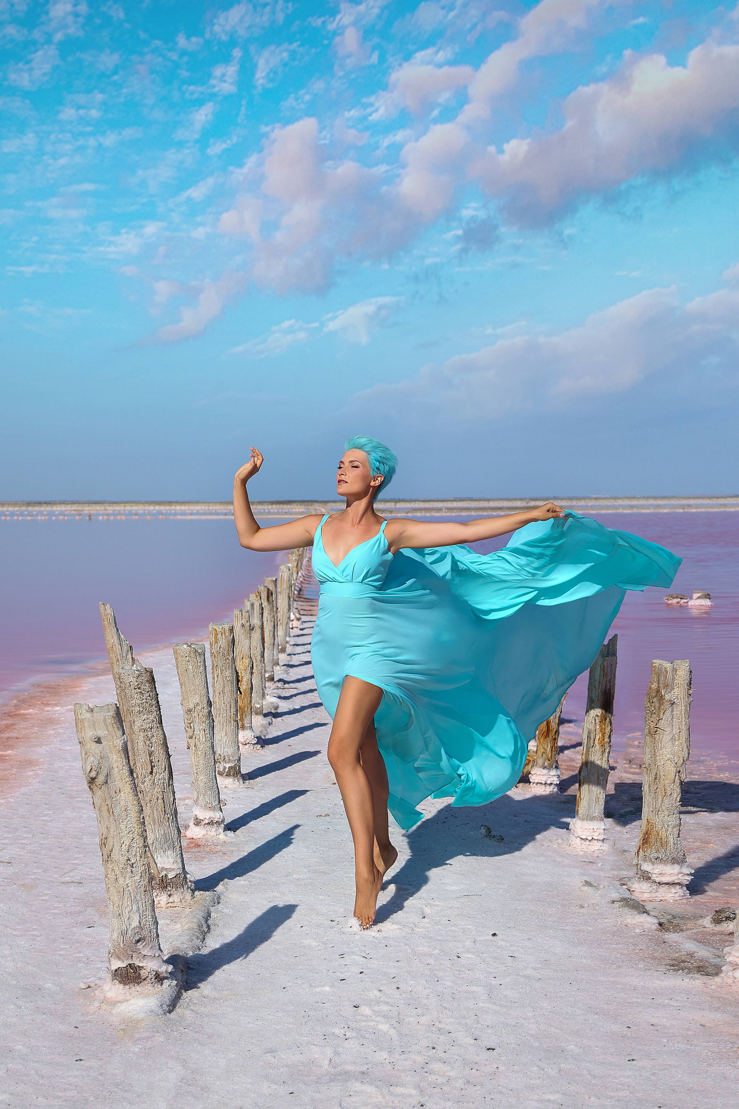 OLGA Неземная девушка в космических локациях…. Свадебный фотограф в Евпатории и в Крыму, Love story, женский портрет