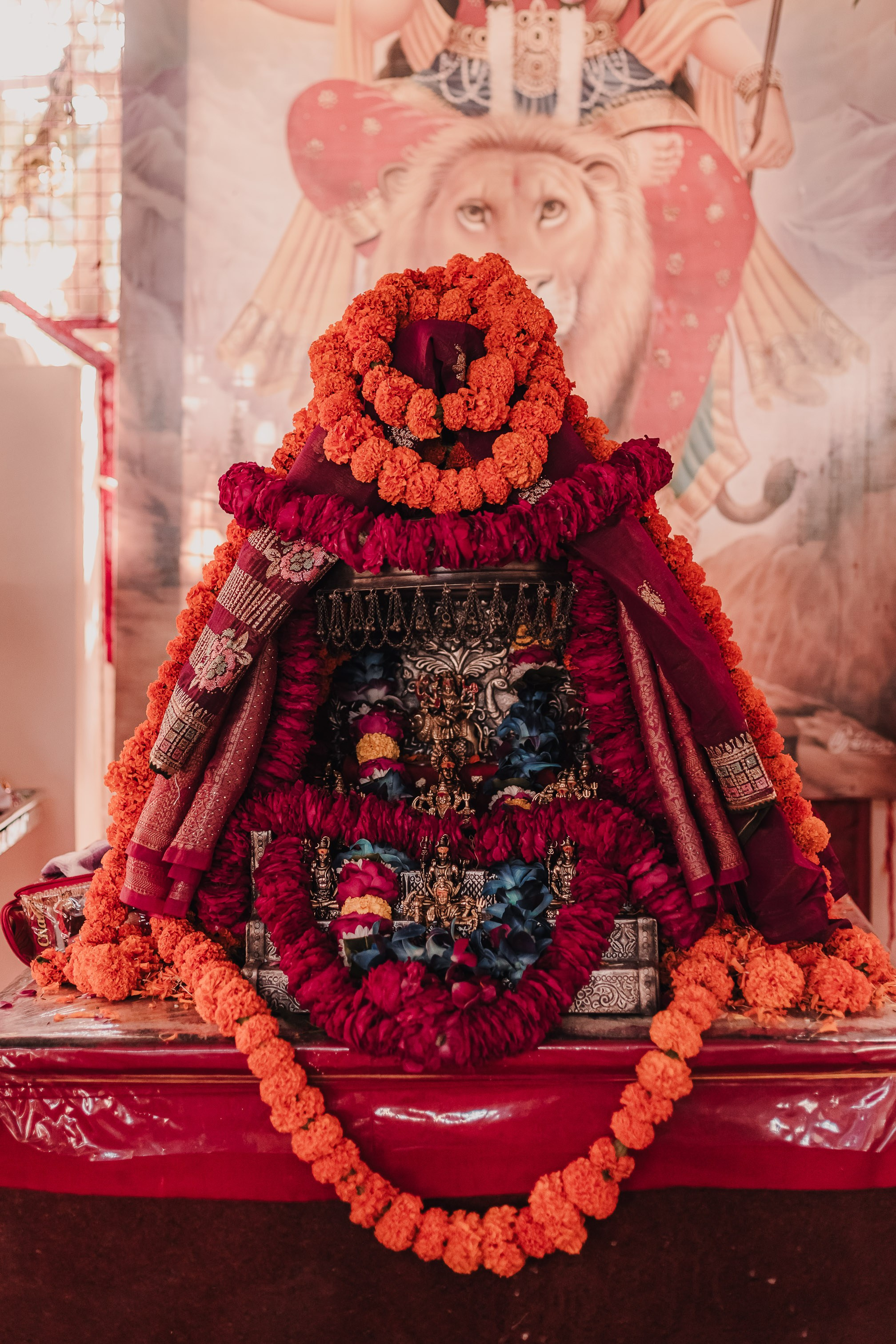 Lakshmi pooja in India. Mariam Bagdasaryan