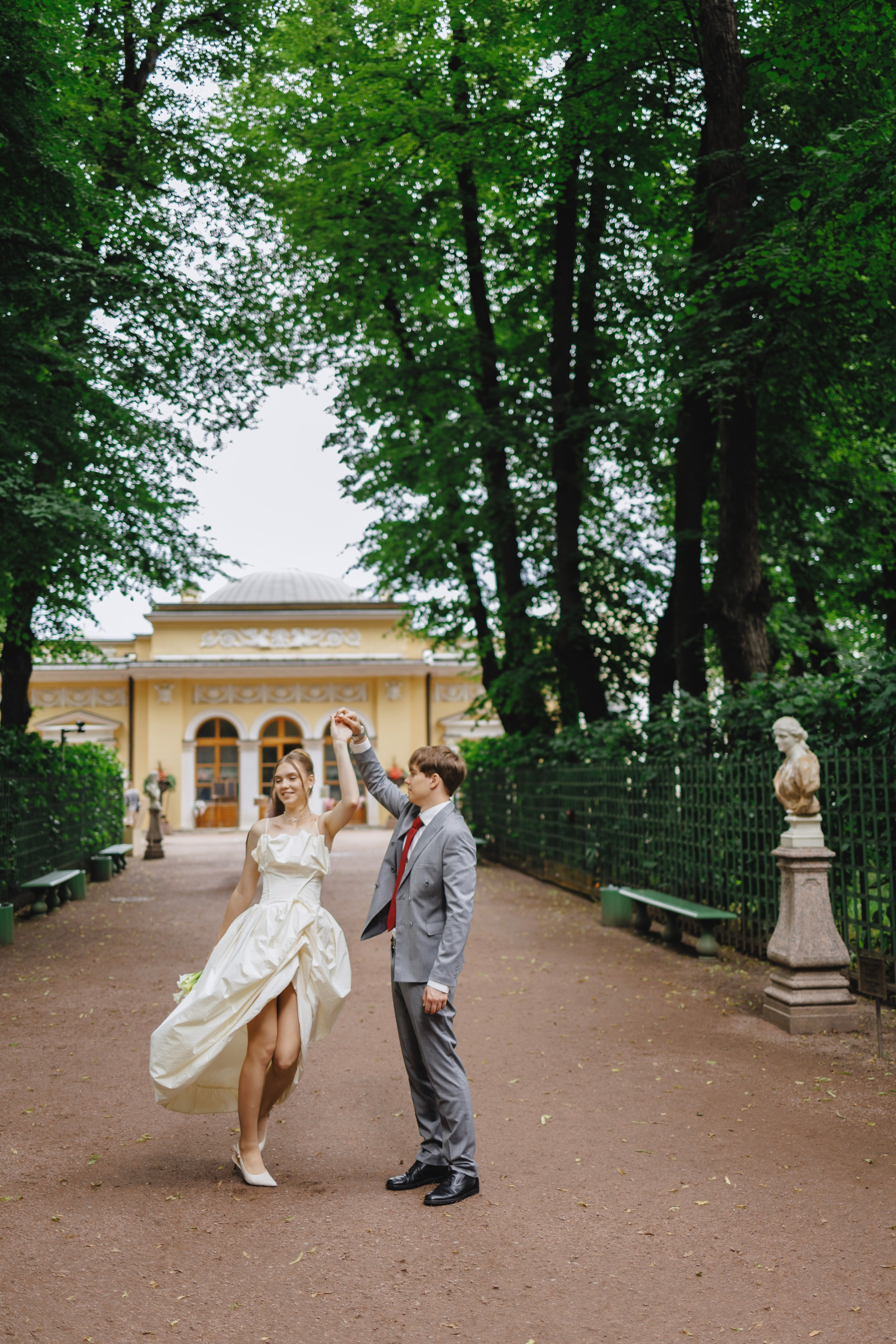 Артем Варвара, Летний сад. Боженова Елена фотограф Санкт-Петербург