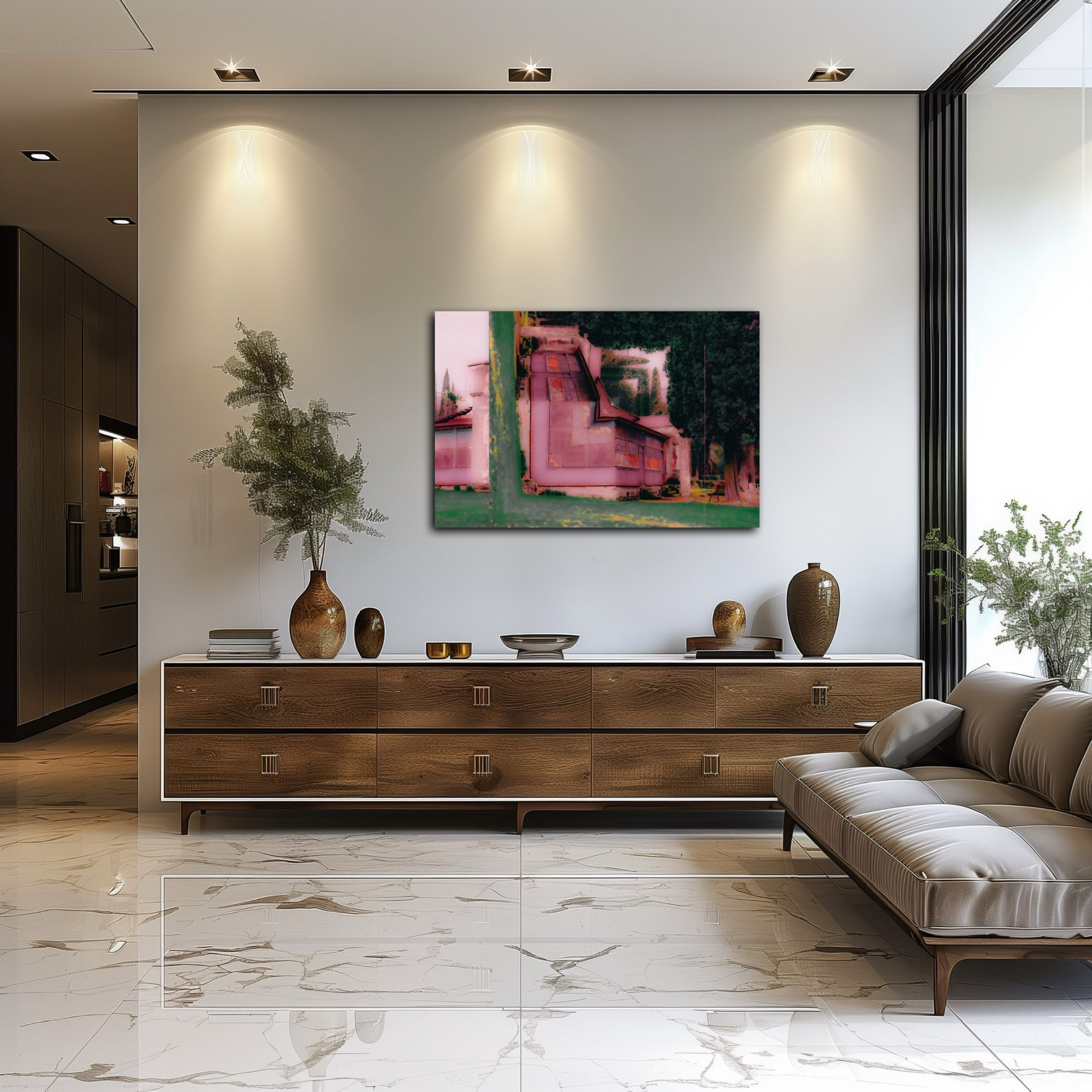 THE BUILDINGS. Визуальный артист Наташа Солнцева