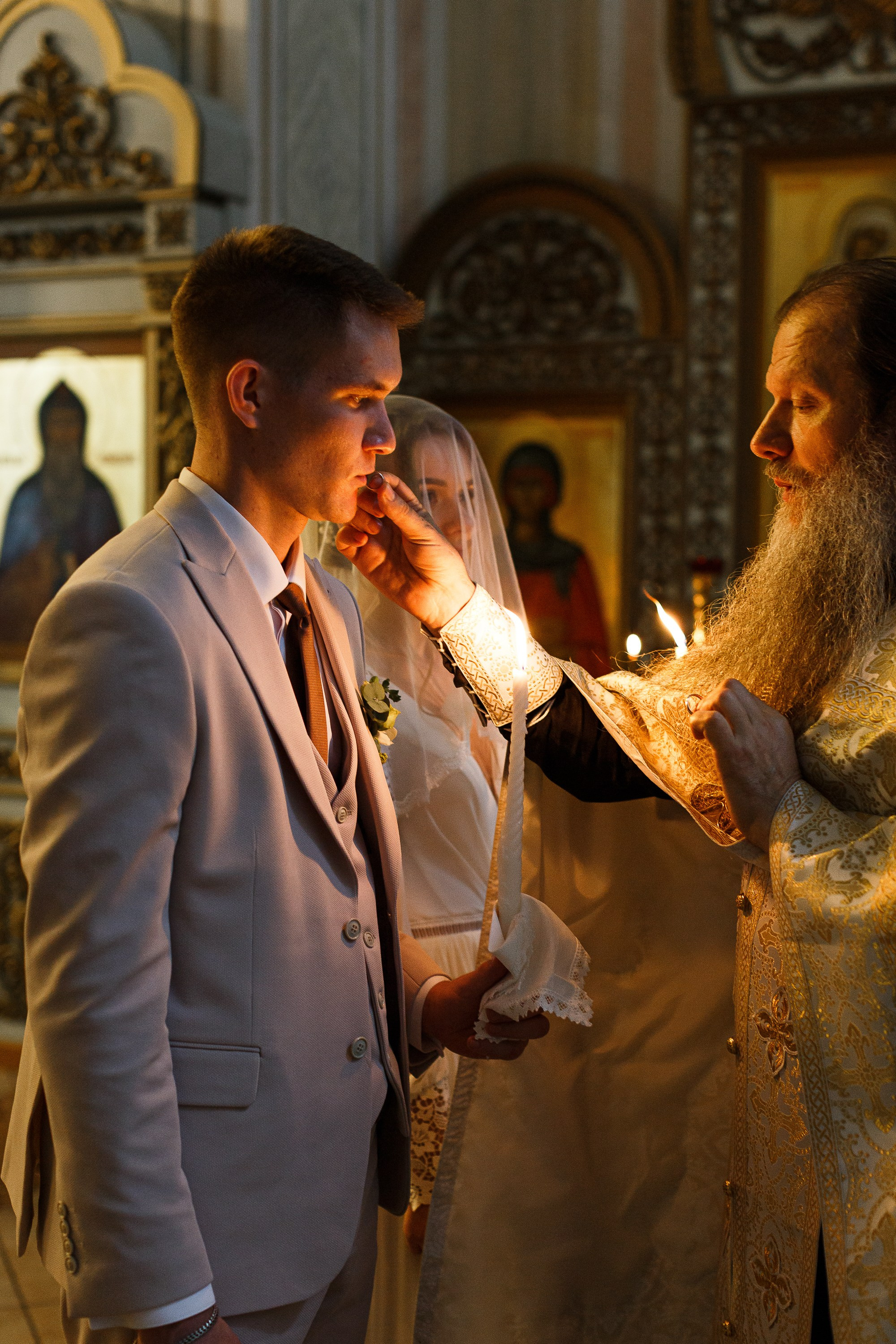 Венчание в храме Живоначальной Троицы на Шаболовке