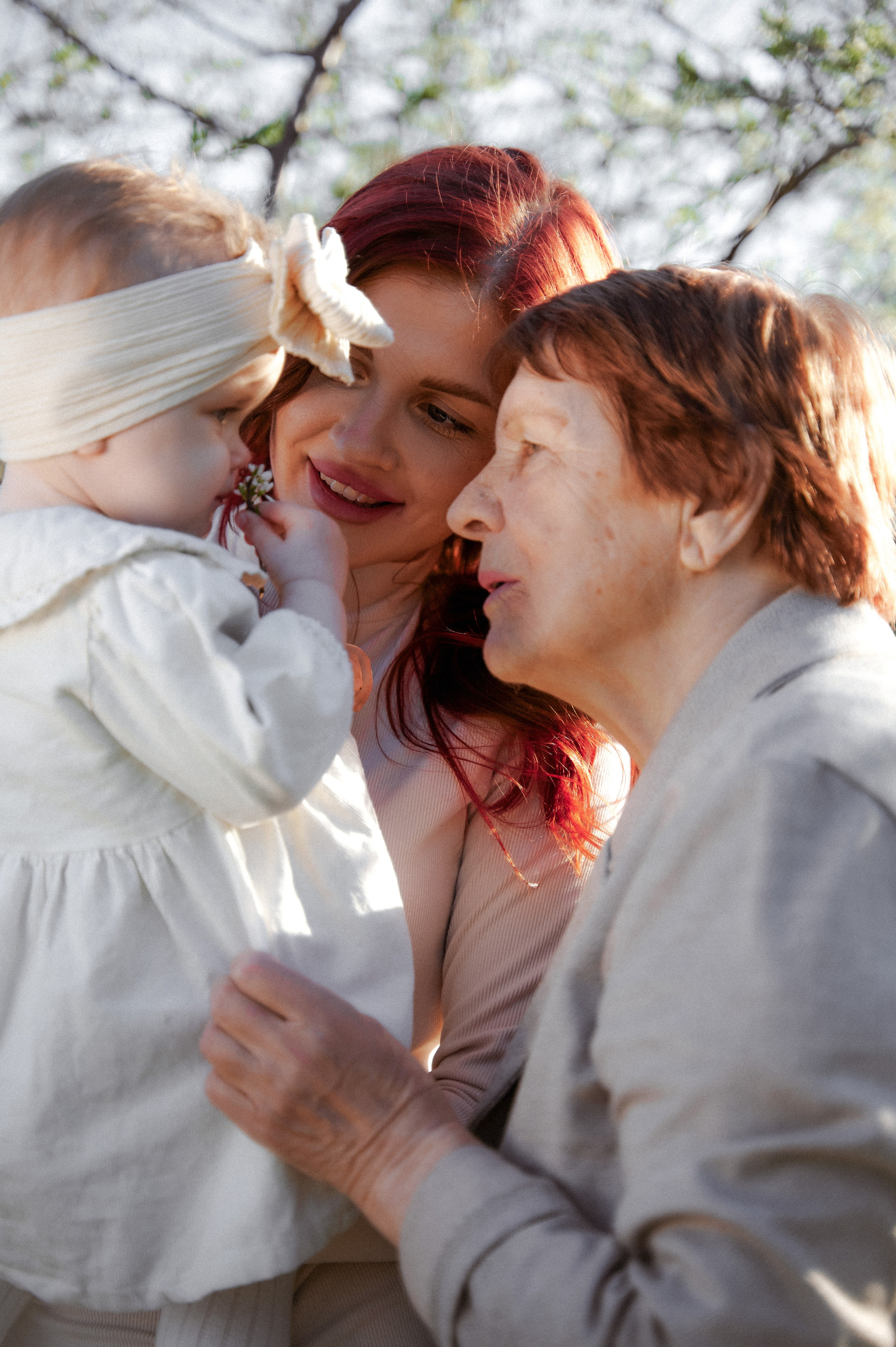 Четыре поколения женщин. Фотограф Регина С