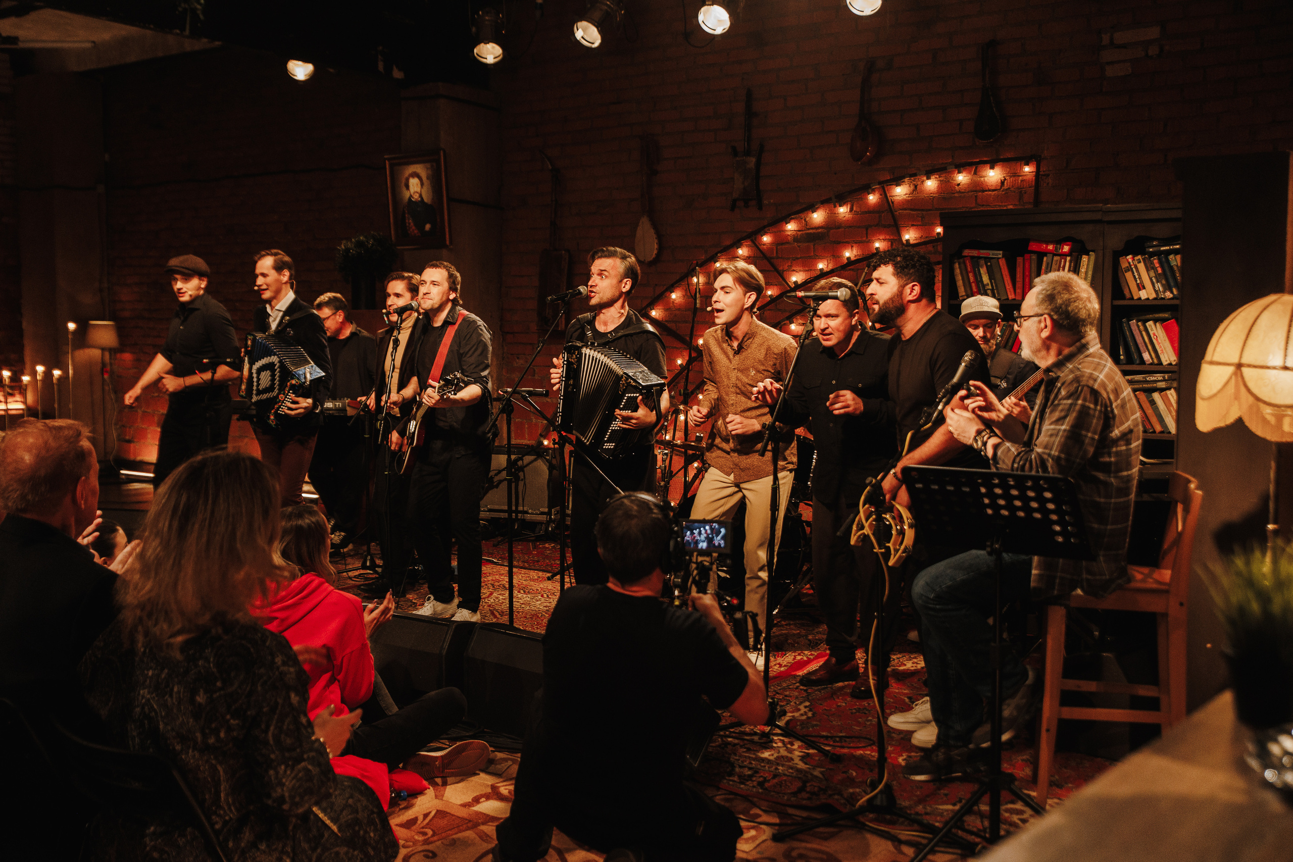 Квартирник у Маргулиса (Надежда Бабкина и театр Русская Песня). Фотограф Ольга Махалова — Санкт-Петербург, Москва, Нижний Новгород