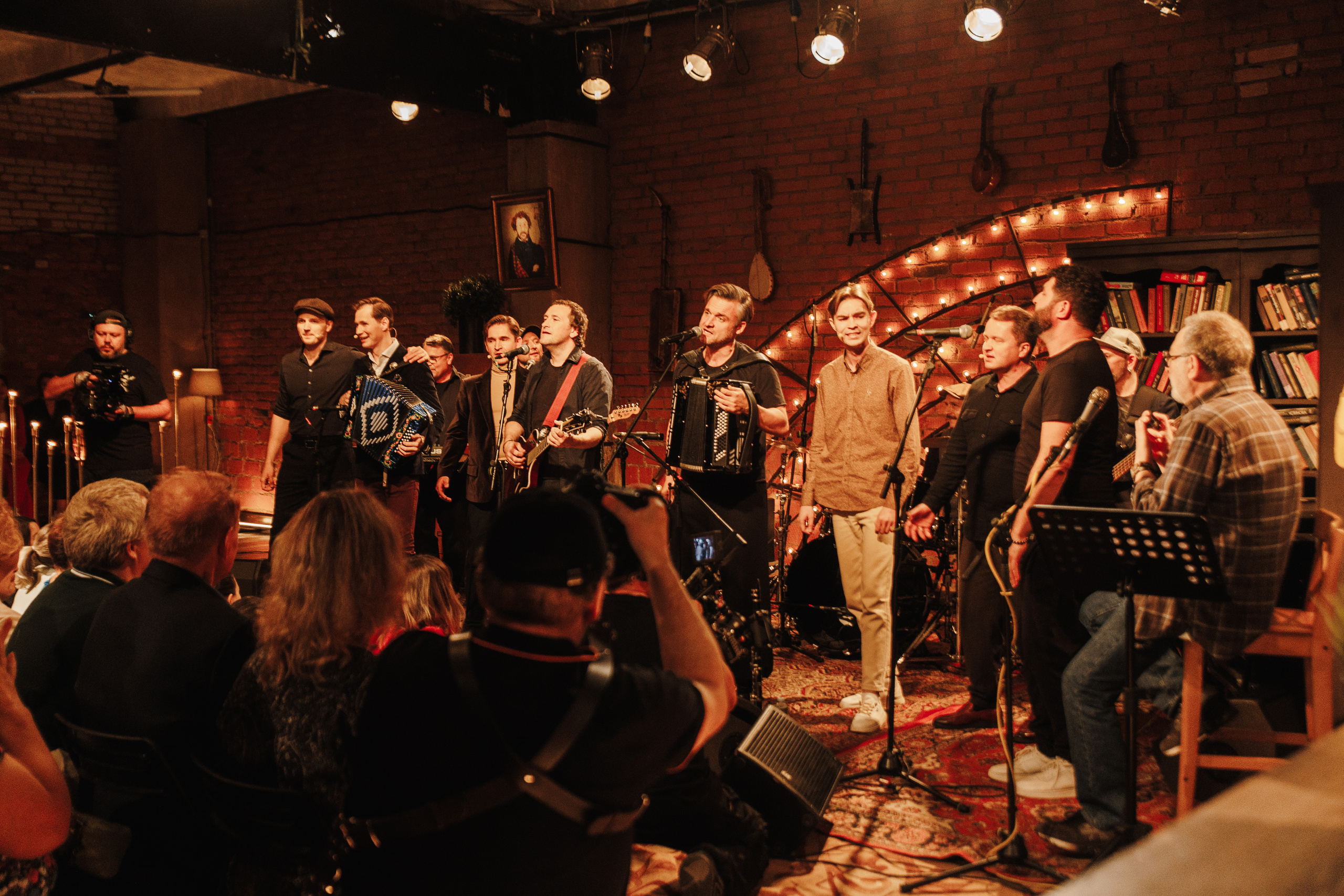 Квартирник у Маргулиса (Надежда Бабкина и театр Русская Песня). Фотограф Ольга Махалова — Санкт-Петербург, Москва, Нижний Новгород