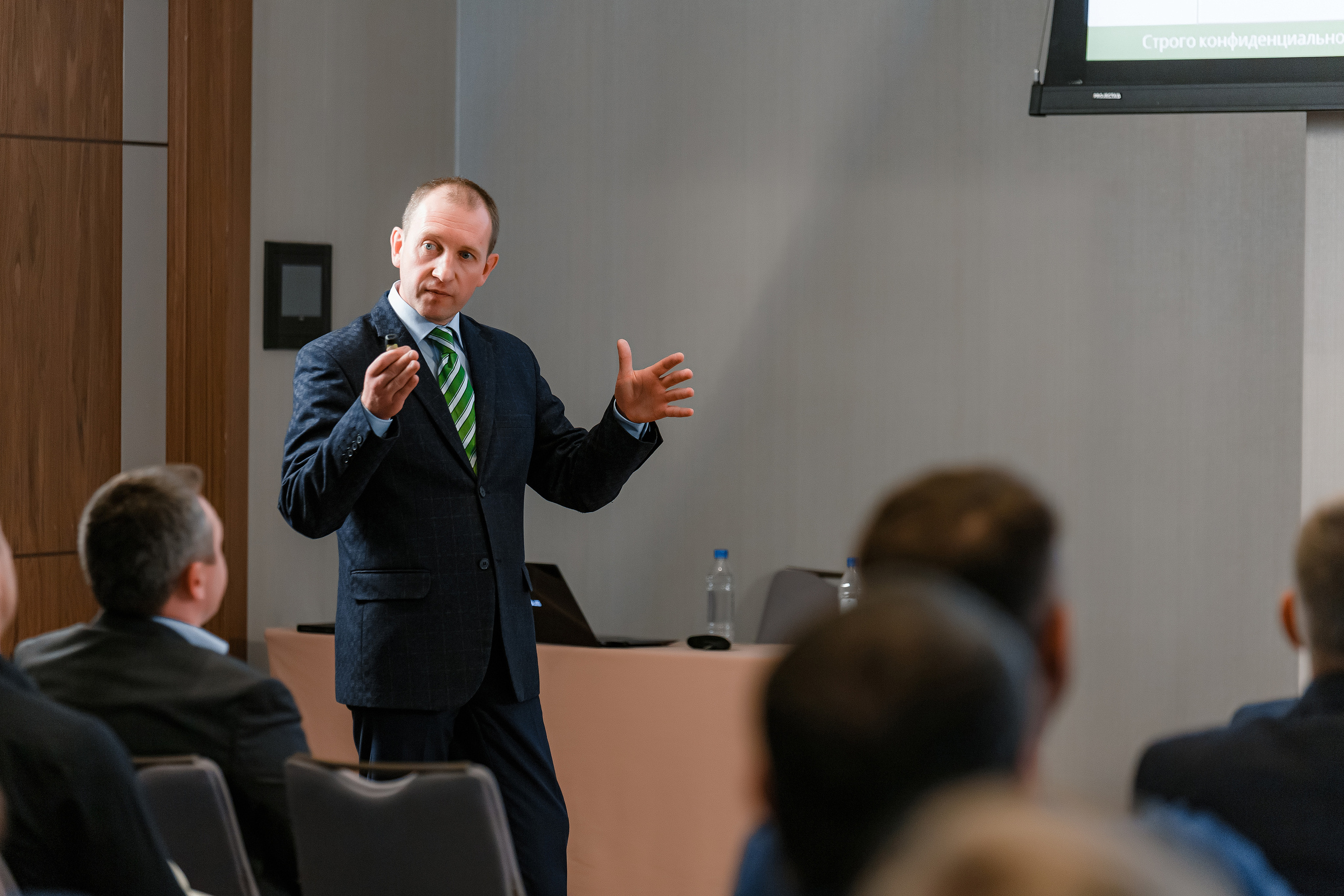 Конференция по итогам года компании «KRONE». Репортажный фотограф Семён Борисов | Москва