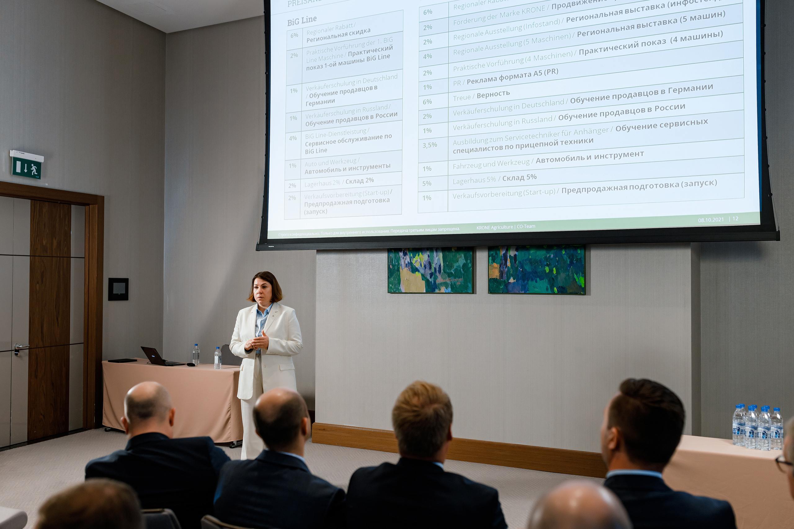 Конференция по итогам года компании «KRONE». Репортажный фотограф Семён Борисов | Москва
