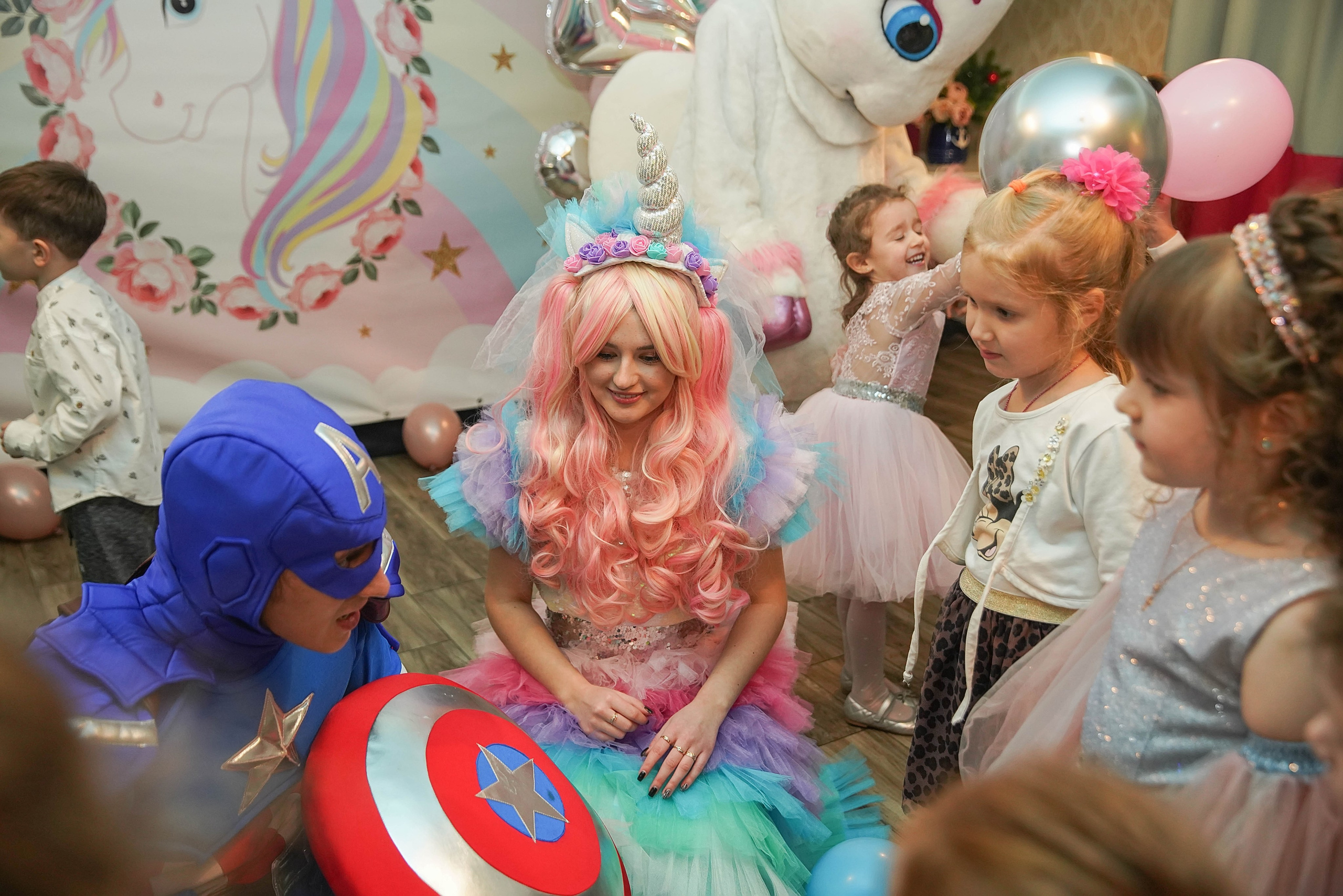 День рождения единорог. Семейный и детский фотограф в Нижнем Новгороде