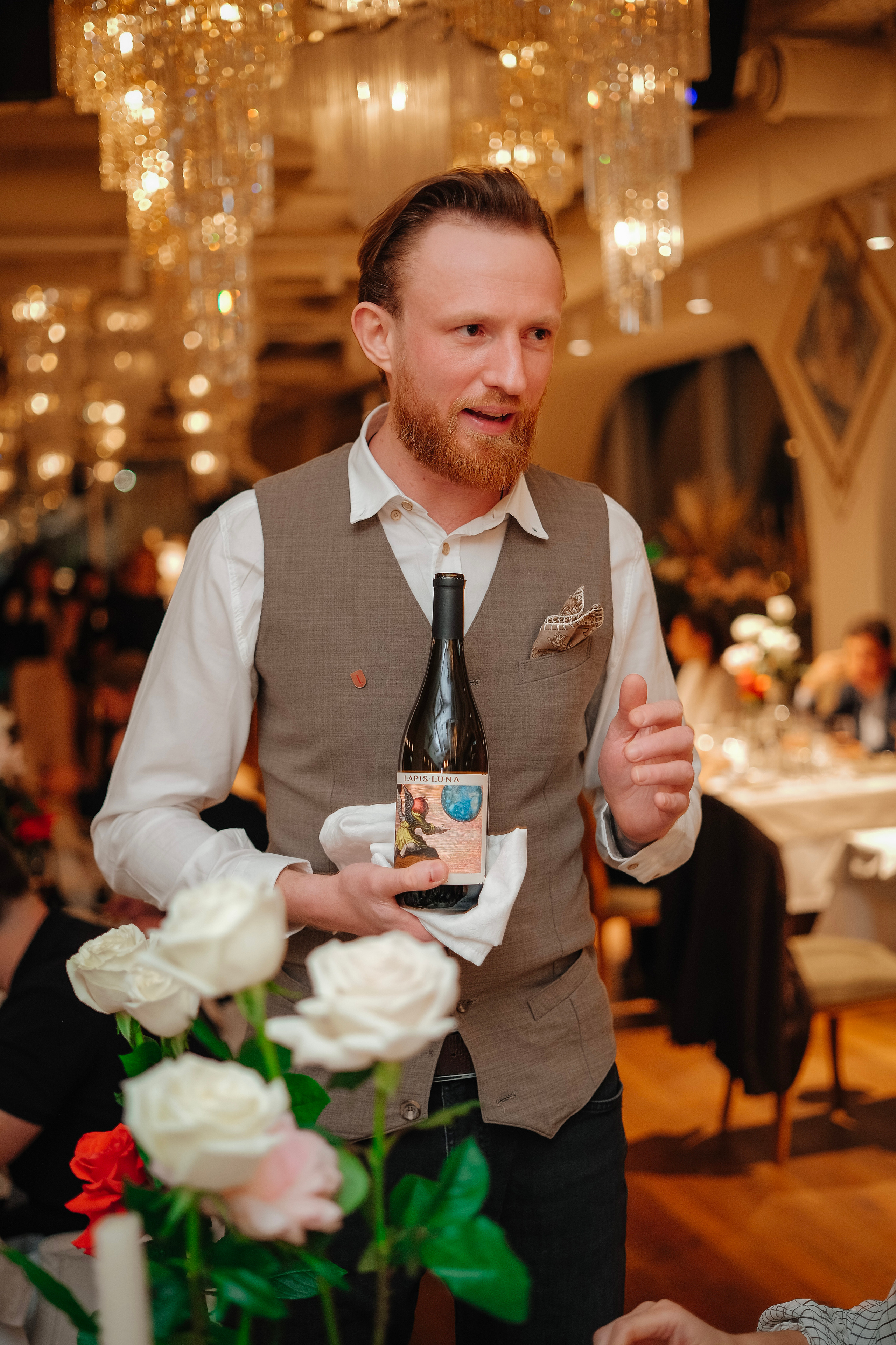 Дегустация вин в ресторане «Сварог». Репортажный и клубный фотограф Москва