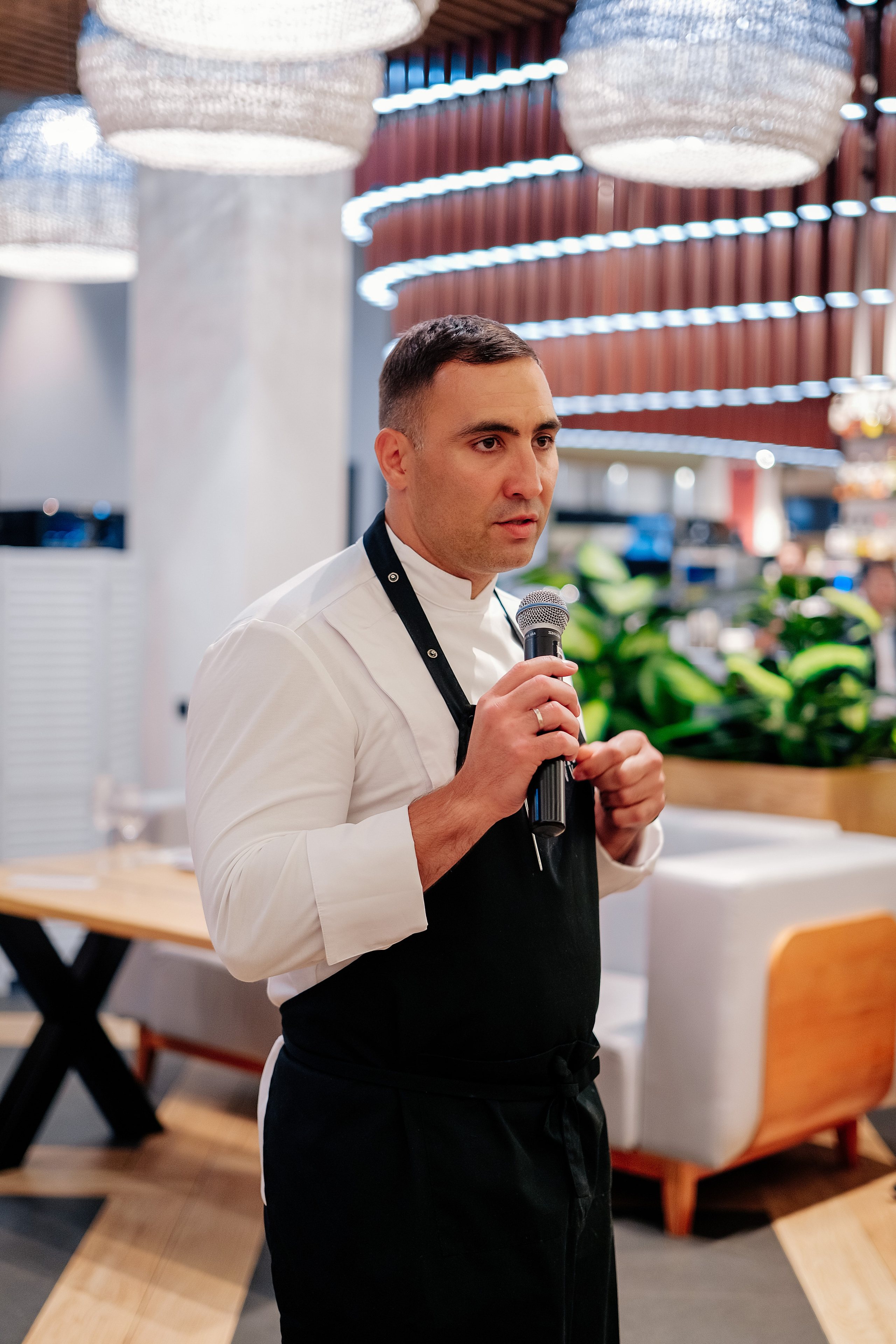 Мастер-класс шеф-поваров в ресторане «601». Репортажный и клубный фотограф Москва