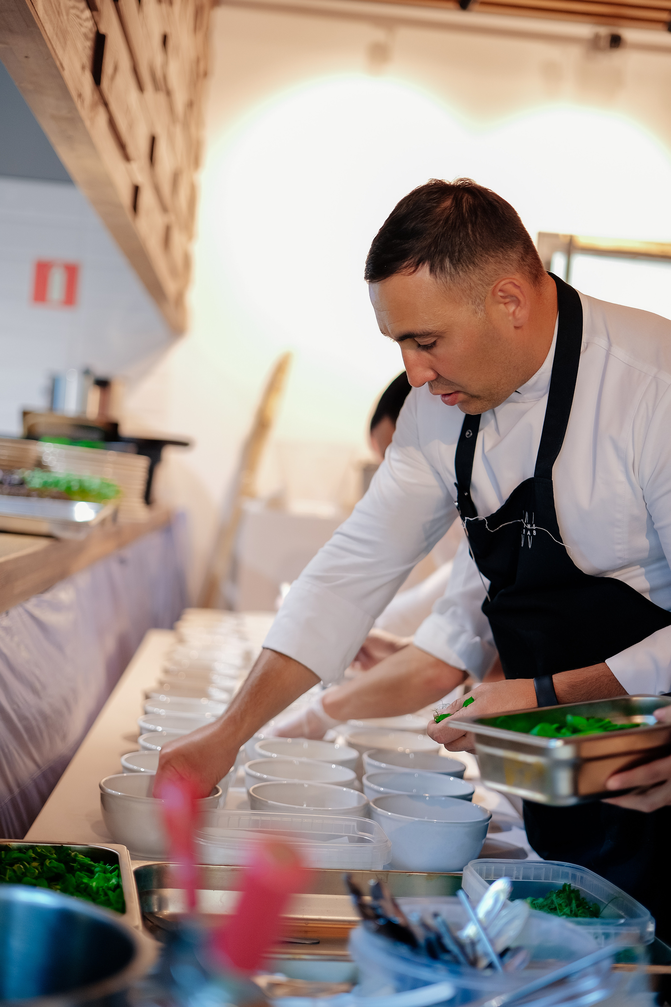 Мастер-класс шеф-поваров в ресторане «601». Репортажный и клубный фотограф Москва