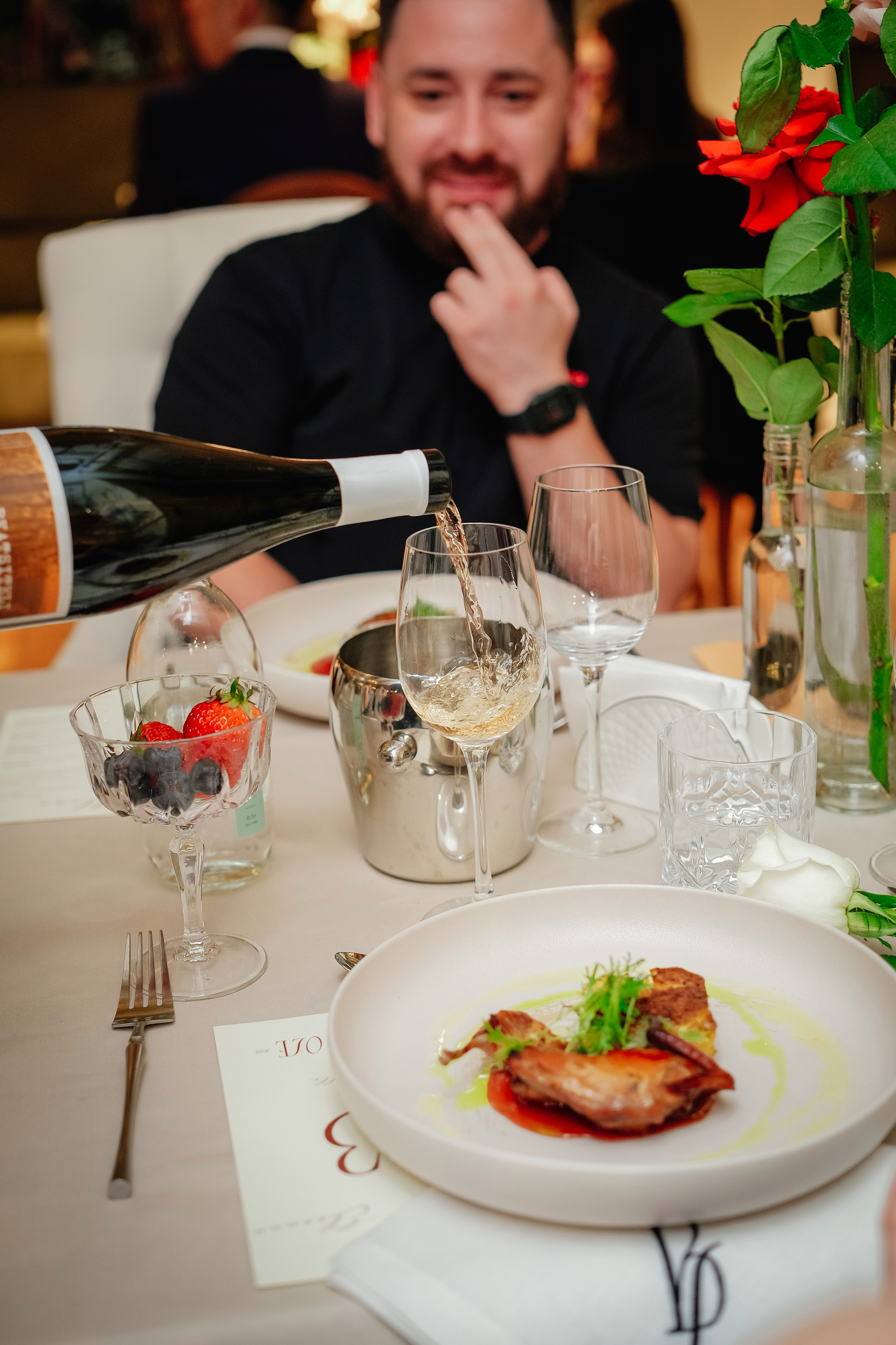 Дегустация вин в ресторане «Сварог». Репортажный и клубный фотограф Москва