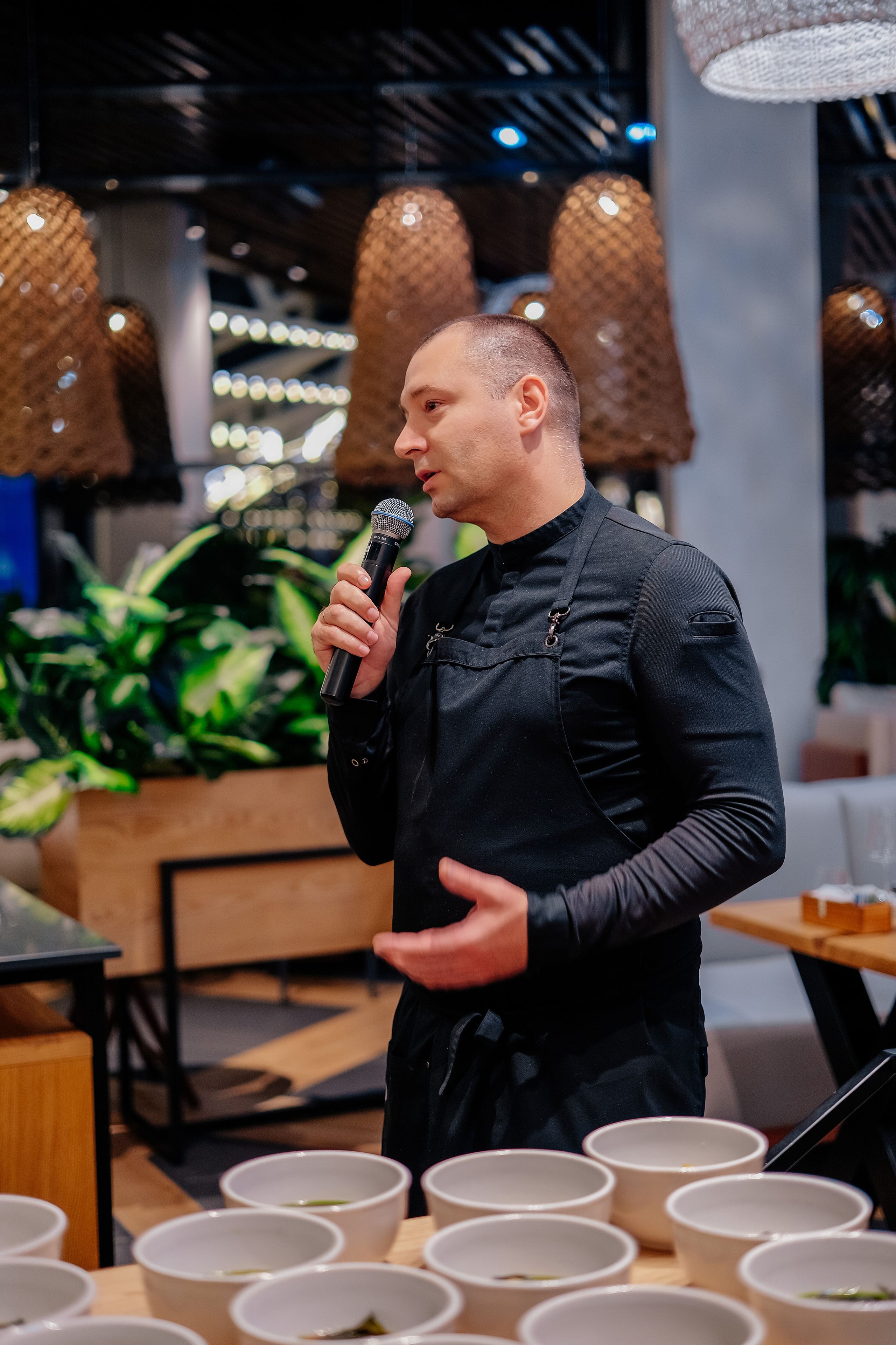 Мастер-класс шеф-поваров в ресторане «601». Репортажный и клубный фотограф Москва