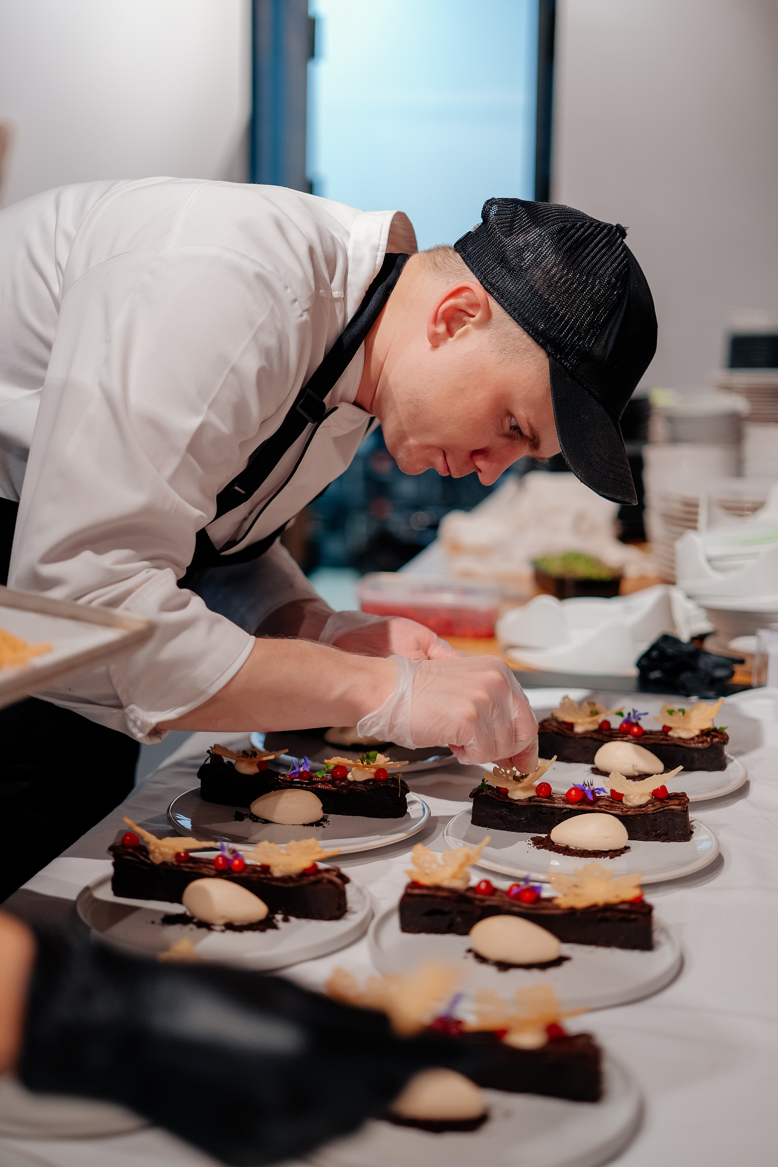 Мастер-класс шеф-поваров в ресторане «601». Репортажный и клубный фотограф Москва