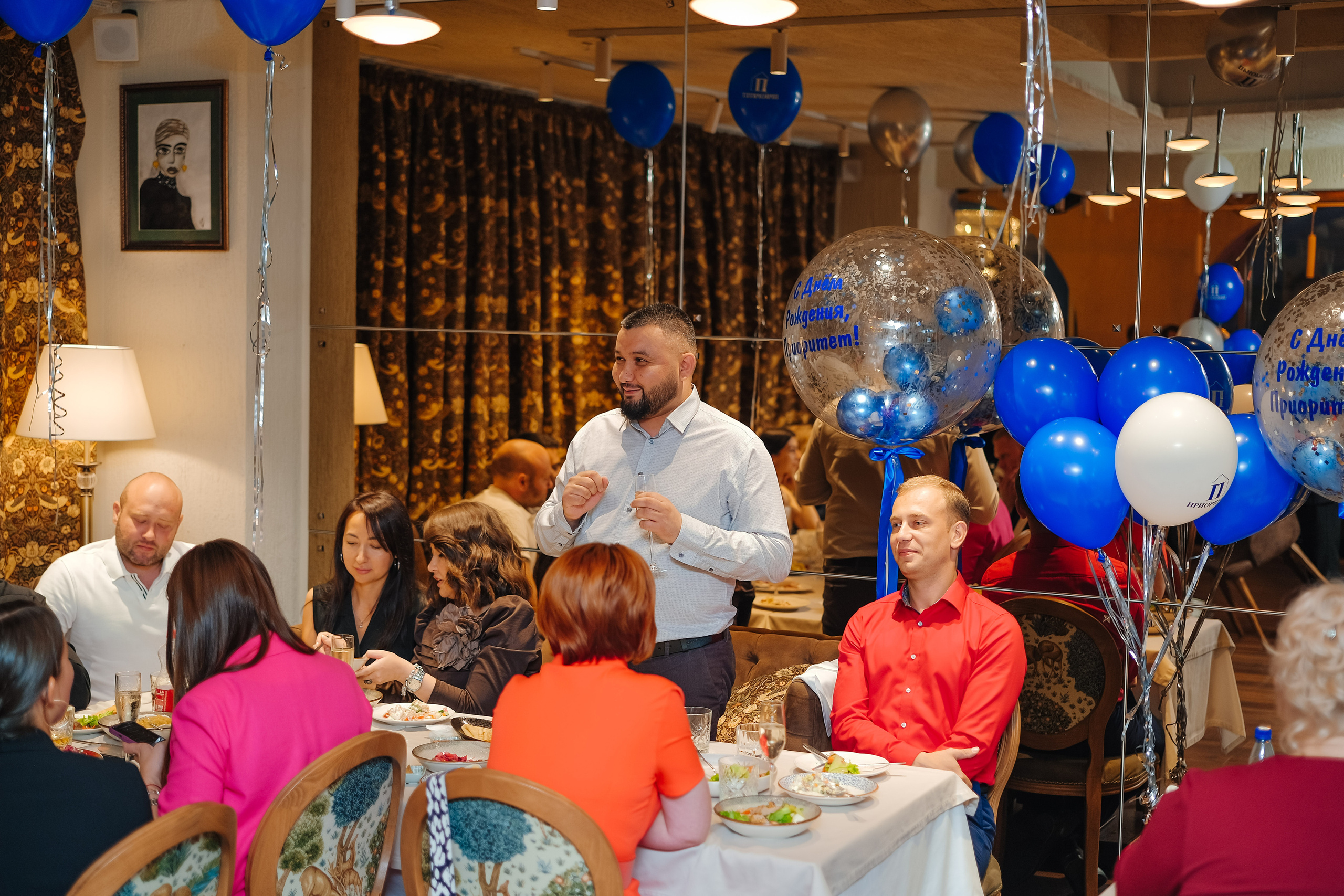 Корпоратив компании «Приоритет». Репортажный и клубный фотограф Москва