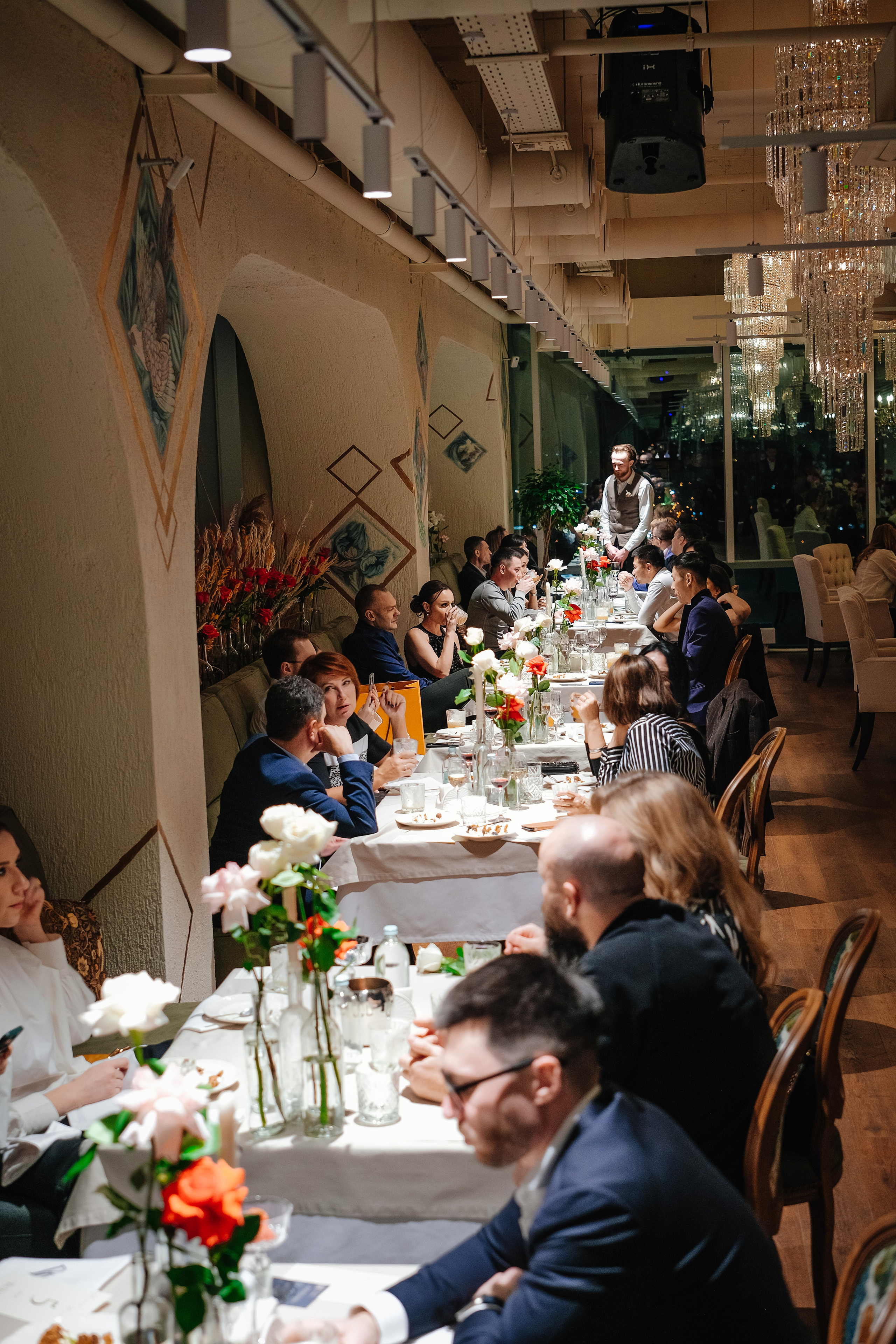 Дегустация вин в ресторане «Сварог». Репортажный и клубный фотограф Москва