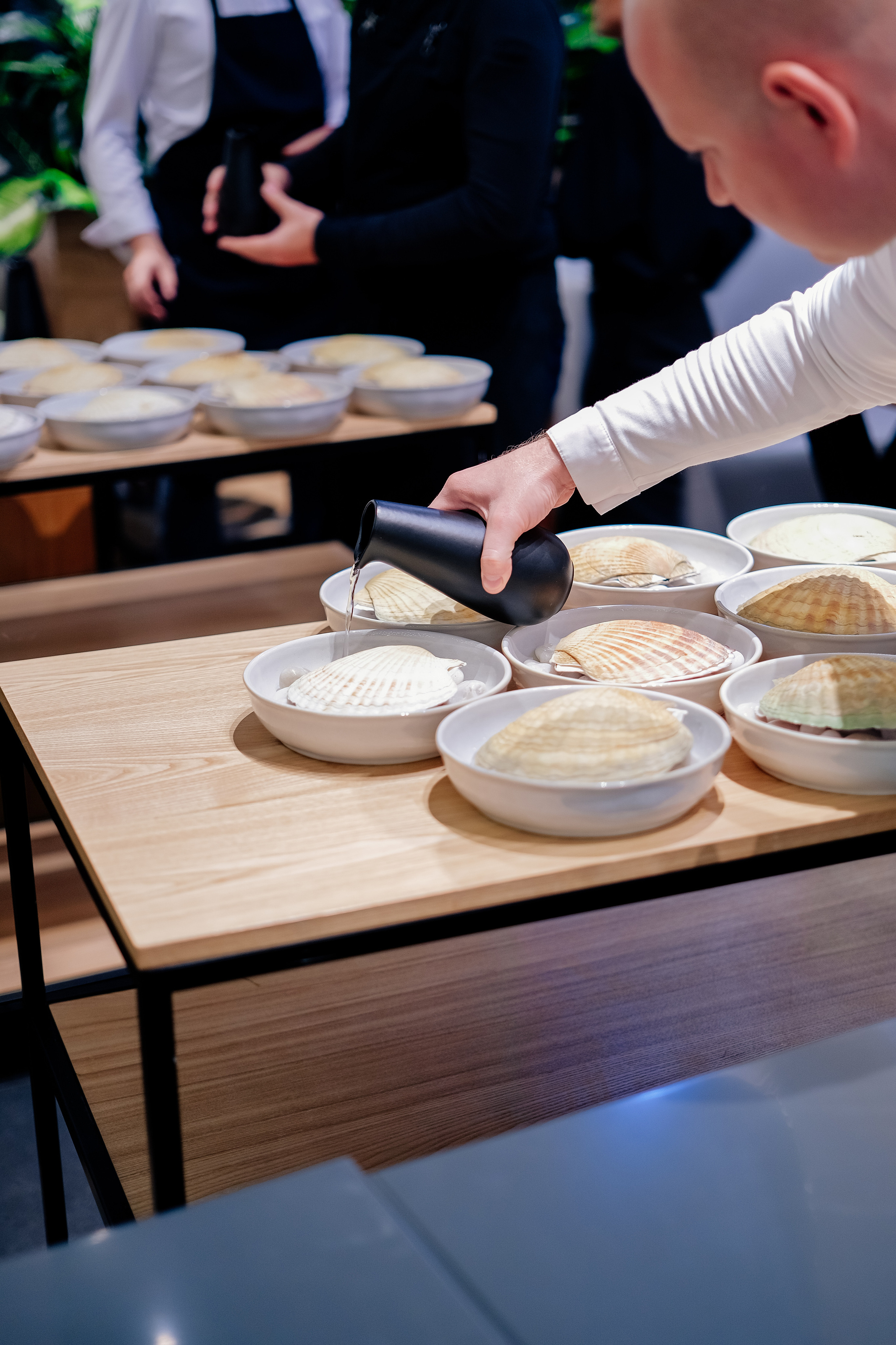 Мастер-класс шеф-поваров в ресторане «601». Репортажный и клубный фотограф Москва