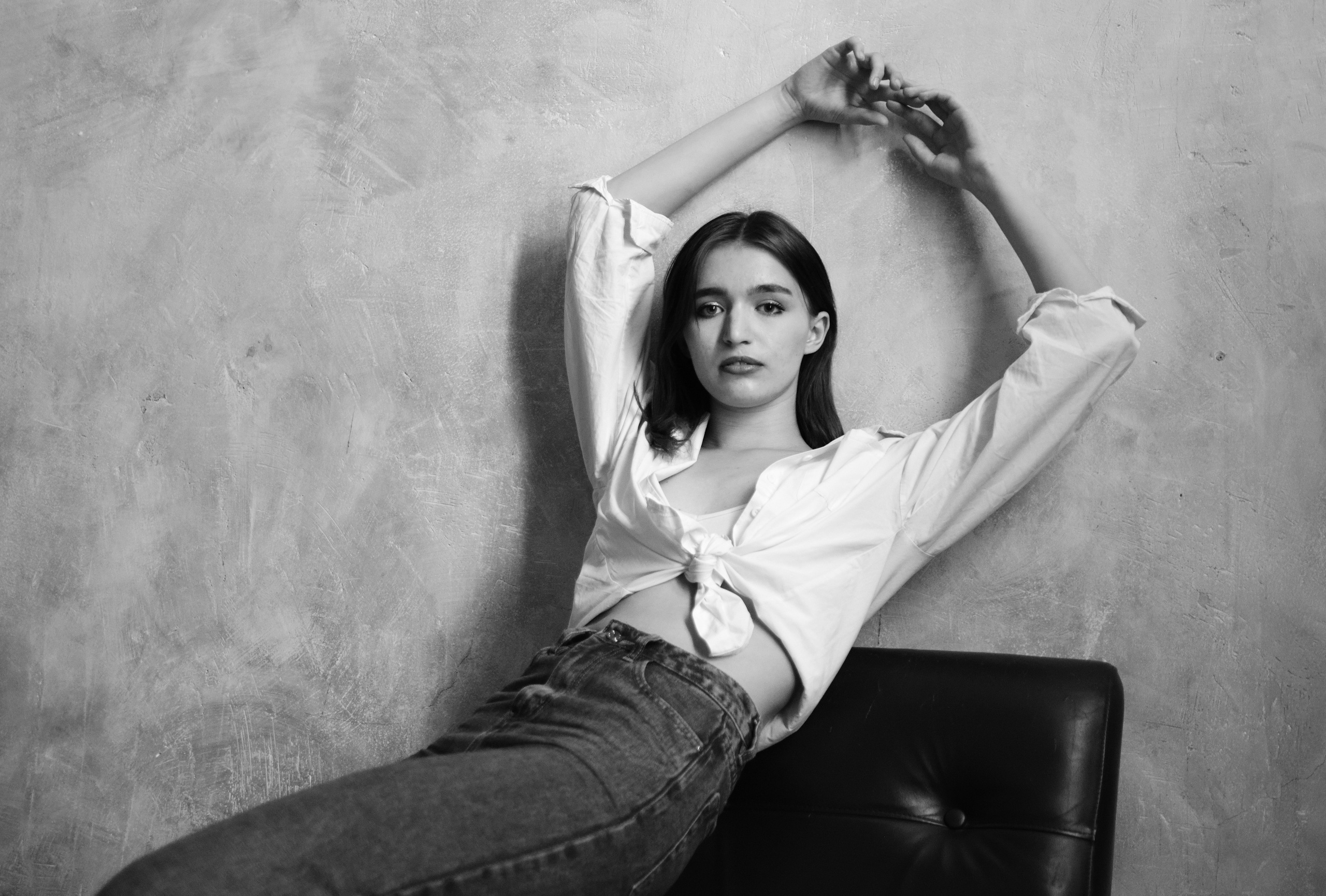 Соня Степаненко. Классический портрет от окна и циклорама