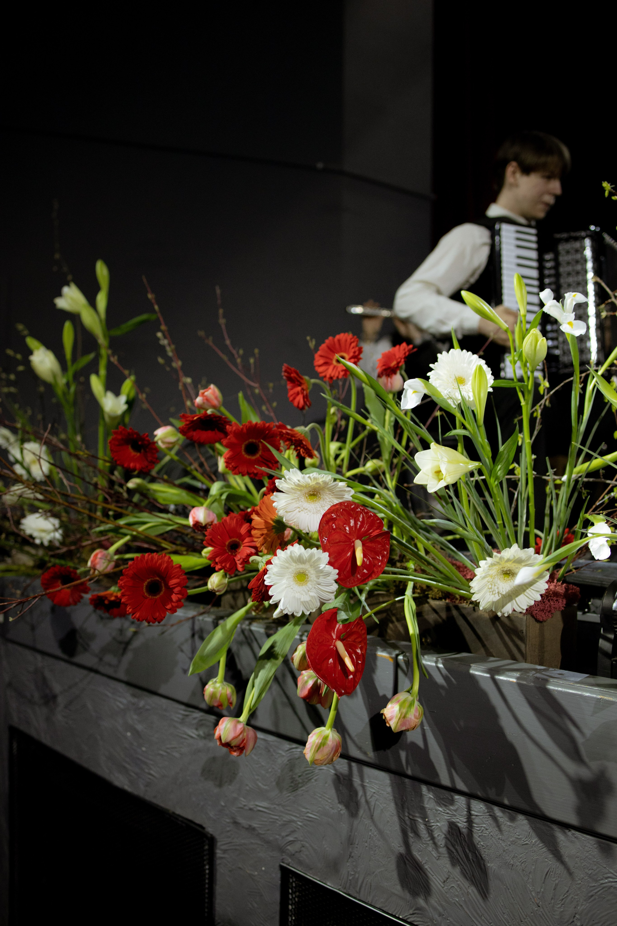 Оформление Отчетного концерта Музыкальной школы Глазунова. Оформление свадеб, декор свадеб Вера Маркова, Москва