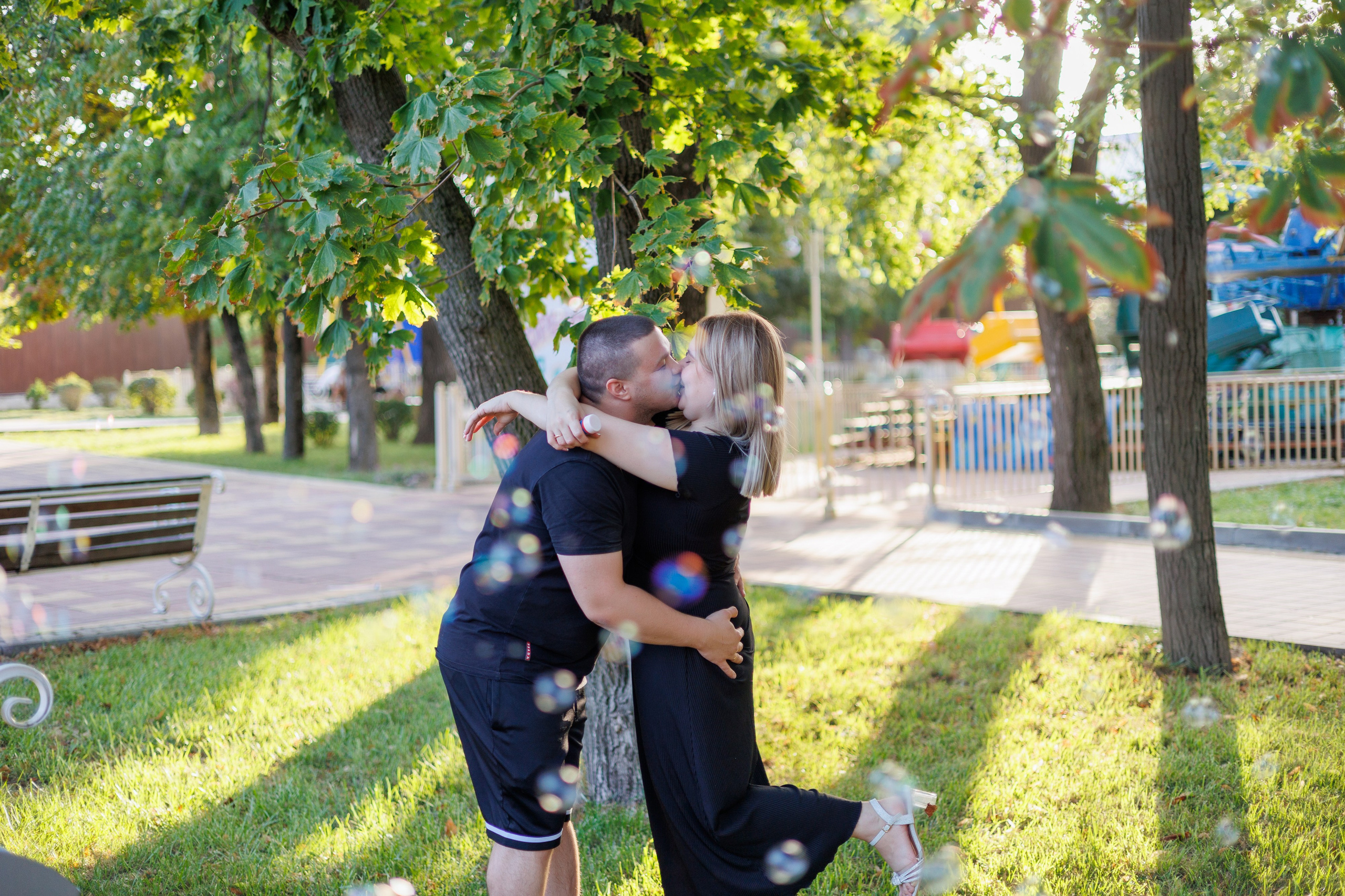 Прогулка в парке. Свадебный и семейный фотограф в Армавире