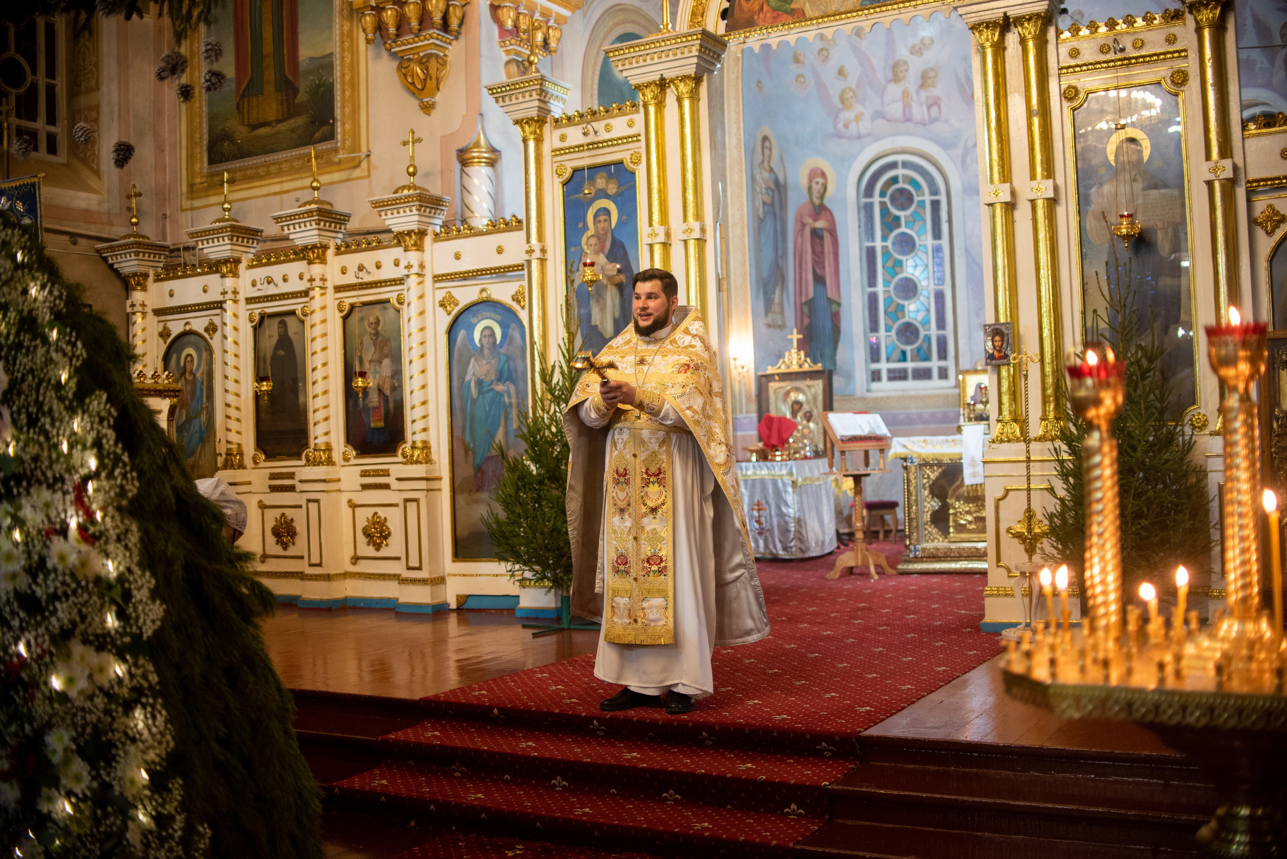 Литургия на Рождество 6.01.2023. Семейный и свадебный фотограф в Феодосии и Коктебеле