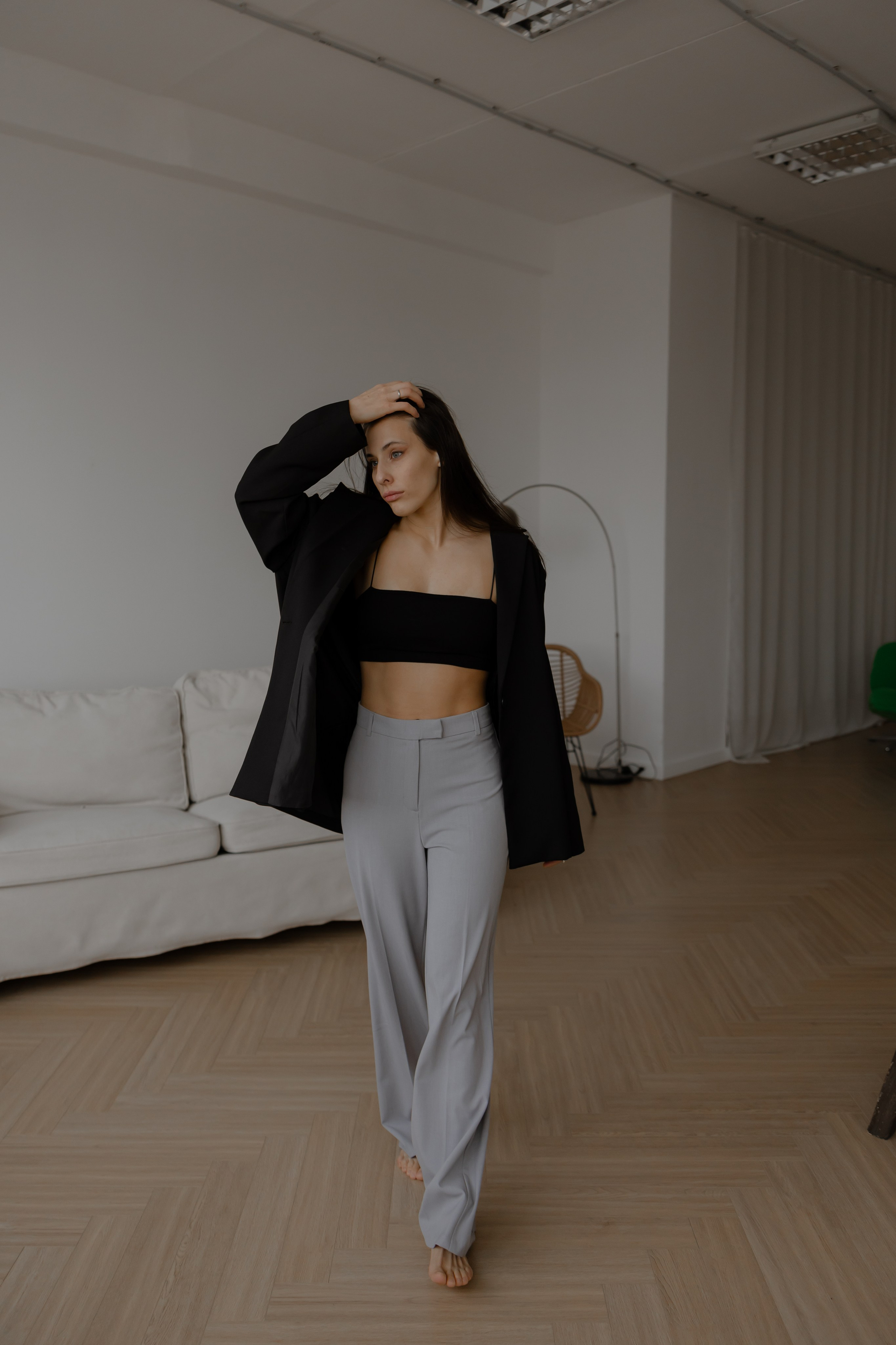 Женский портрет в студии. Фотограф в Новосибирске Екатерина Васильева