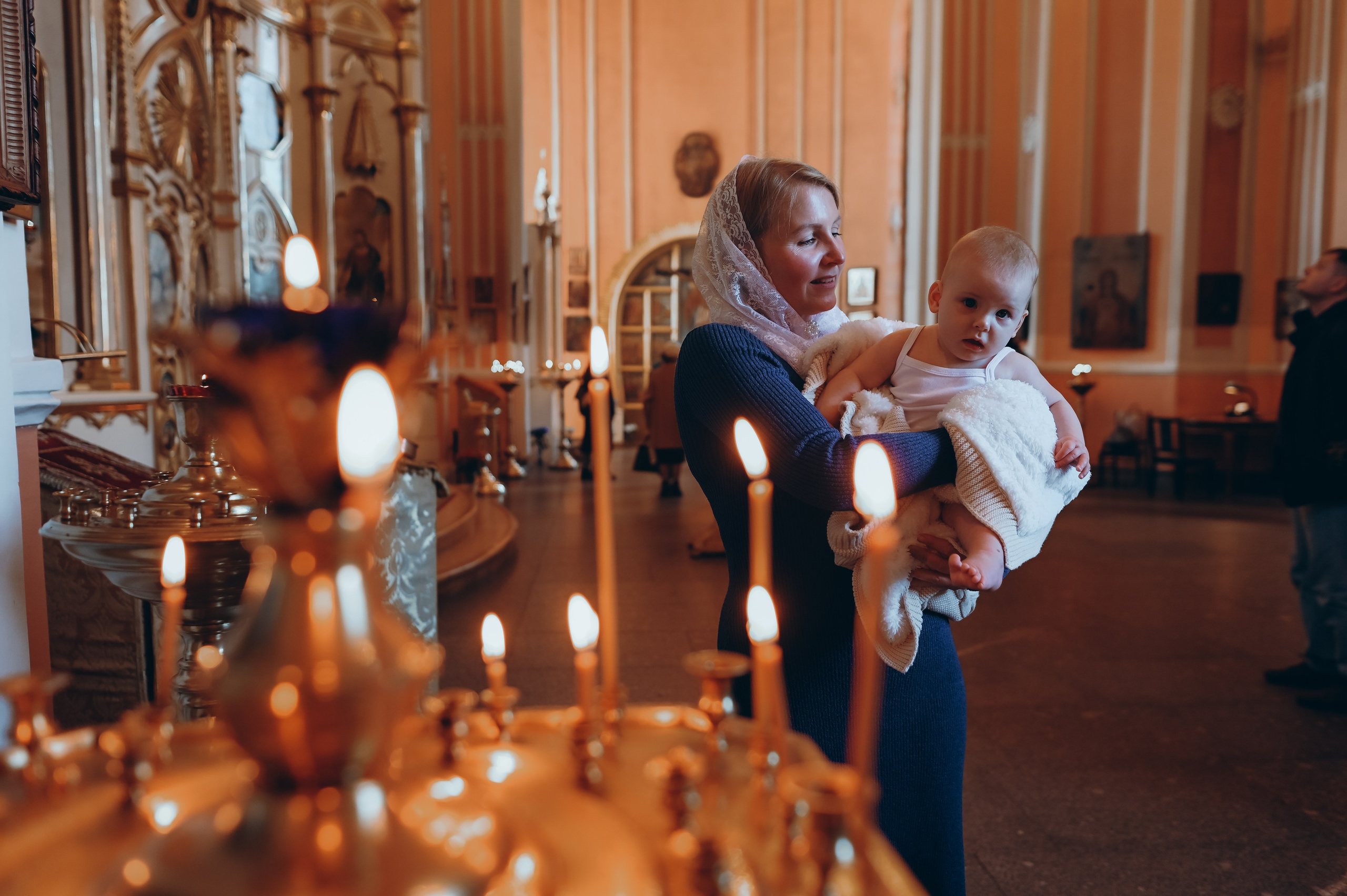 Крещение Любочки. Семейный и свадебный фотограф в Санкт-Петербурге Яна