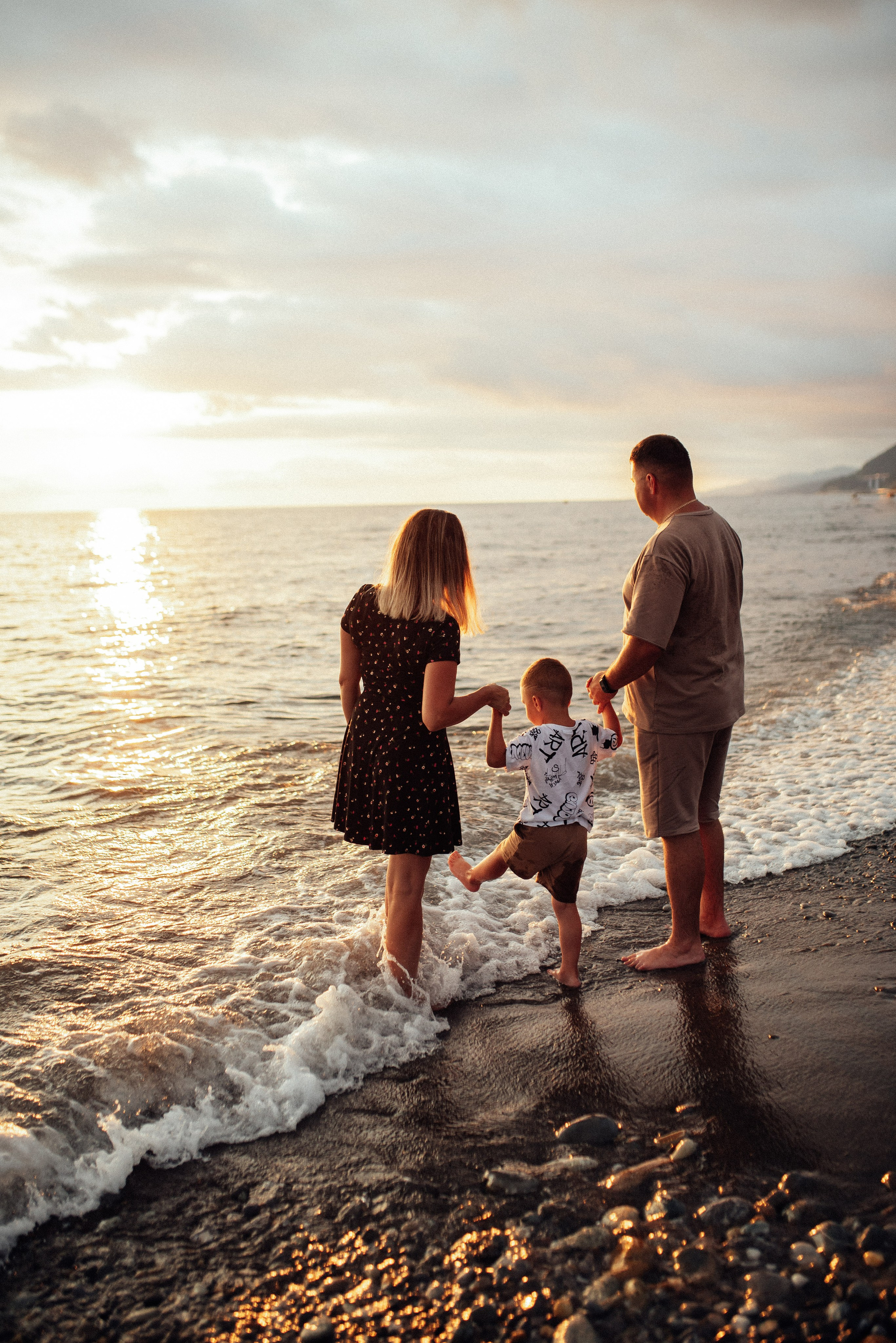 Семейная Фотосессия на соре в Сочи Лазаревской, Лос, Дагомысе, Адлере. Фотограф в Сочи — Маргарита Поганова