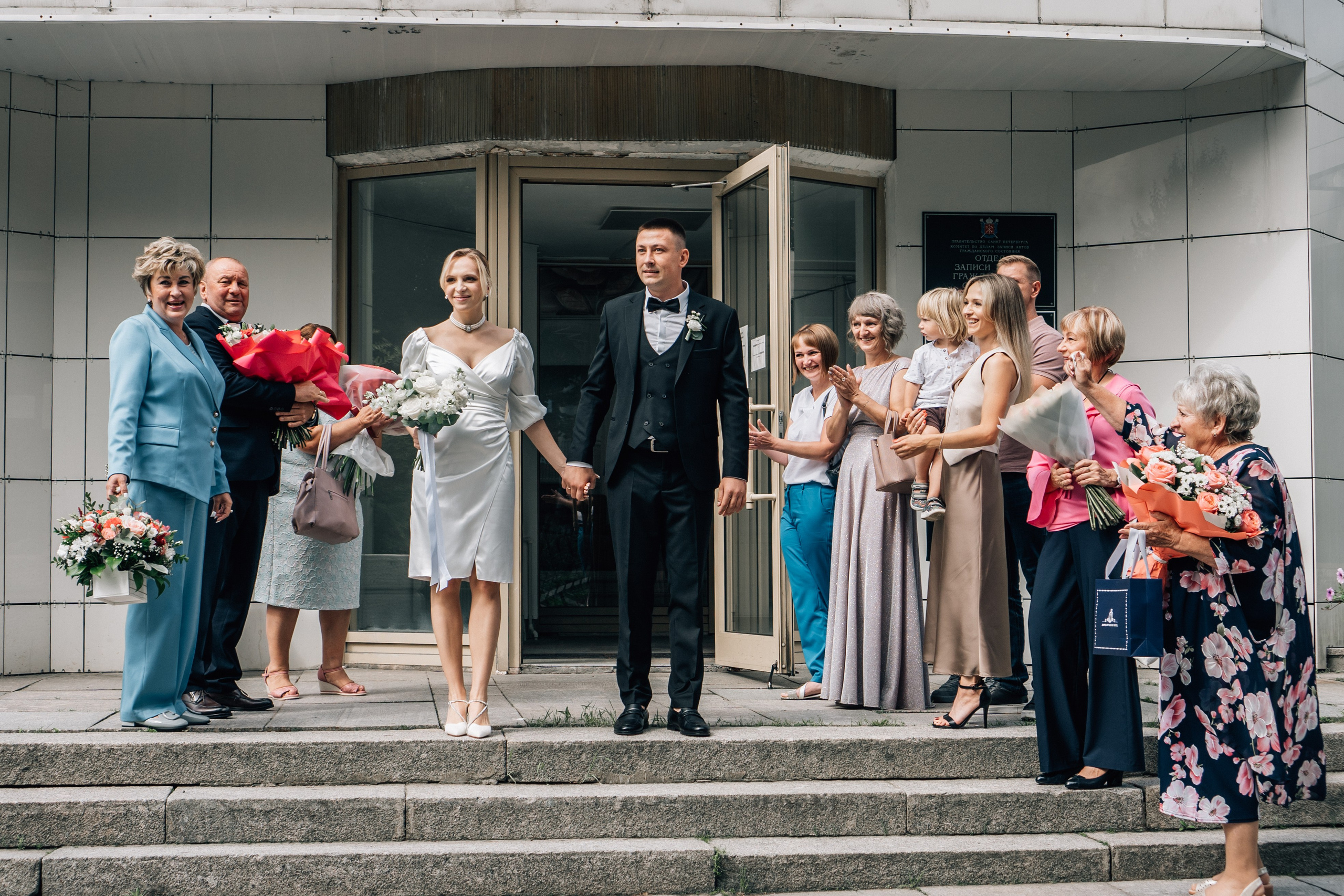 РЕПОРТАЖ В ЗАГСЕ. Профессиональный фотограф, Санкт-Петербург — Виктория Богомолова