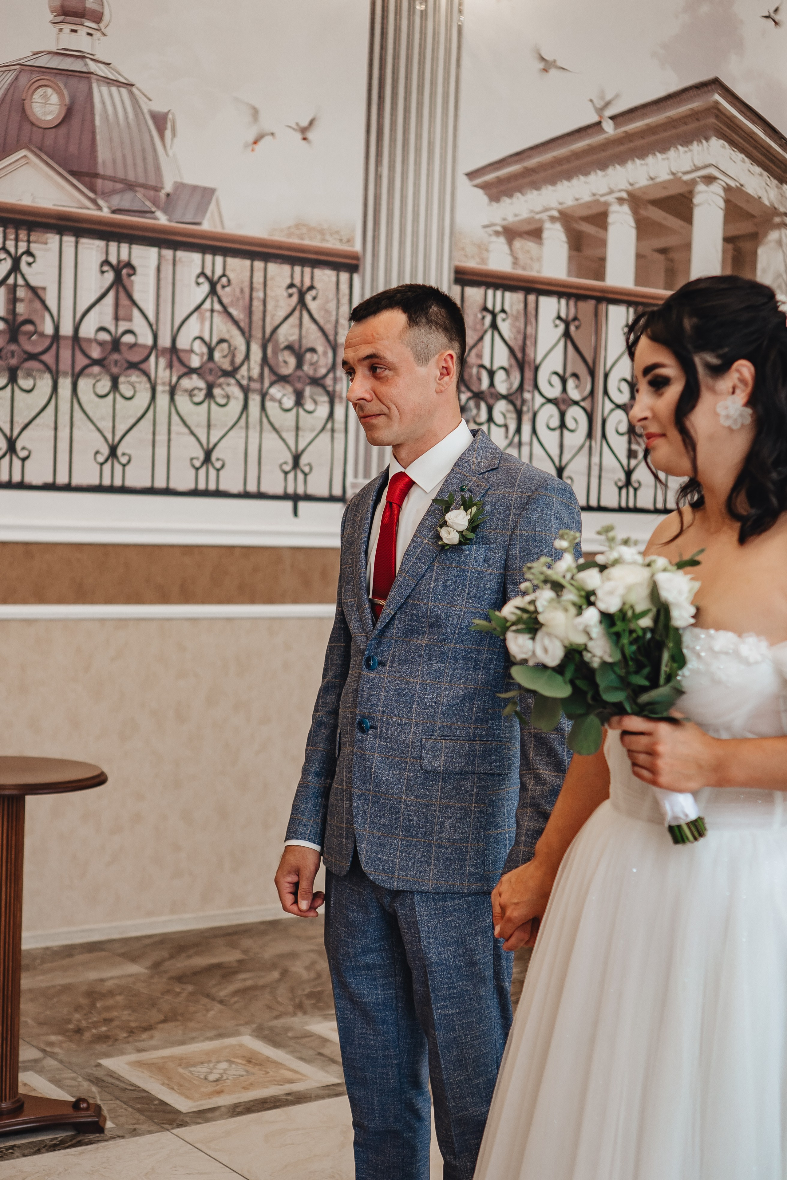 СВАДЕБНАЯ СЬЕМКА В ЗАГСЕ НА МОСКОВСКОМ ПРОСПЕКТЕ. Профессиональный фотограф, Санкт-Петербург — Виктория Богомолова