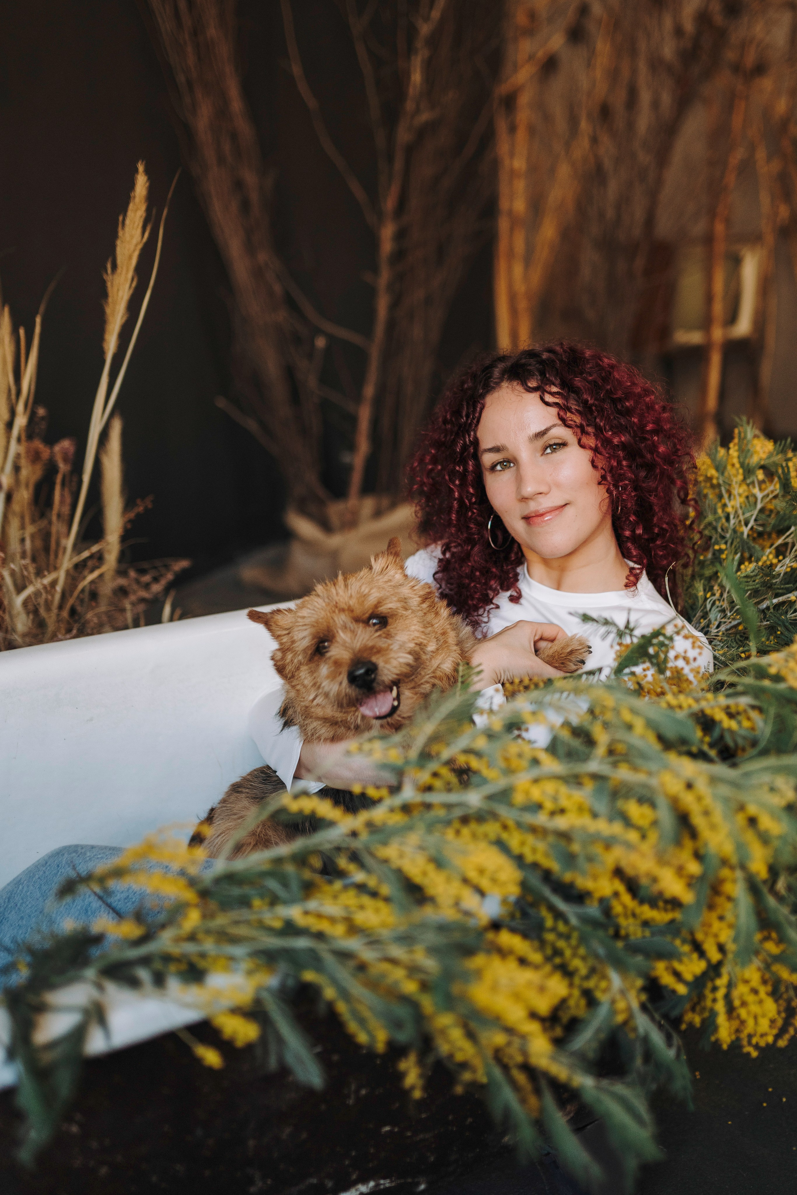 Маша и Рамси. Фотограф анималист в Спб недорого Олеся Майорова